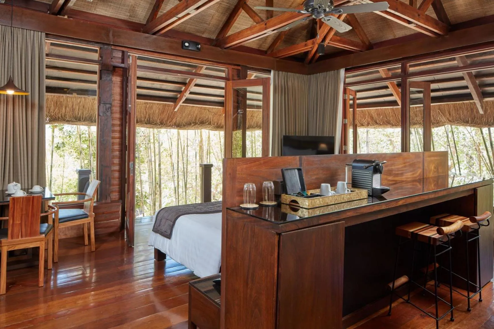 Bed in Two Seasons Coron Island Resort