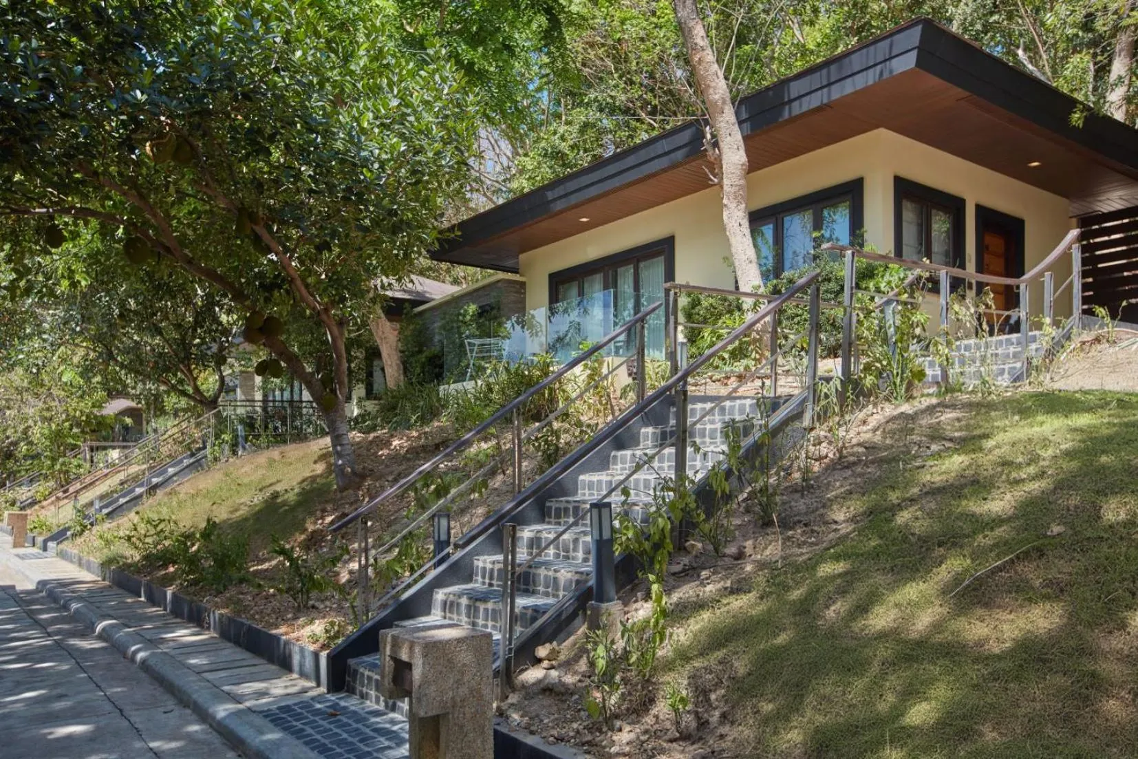 Facade/entrance in Two Seasons Coron Island Resort