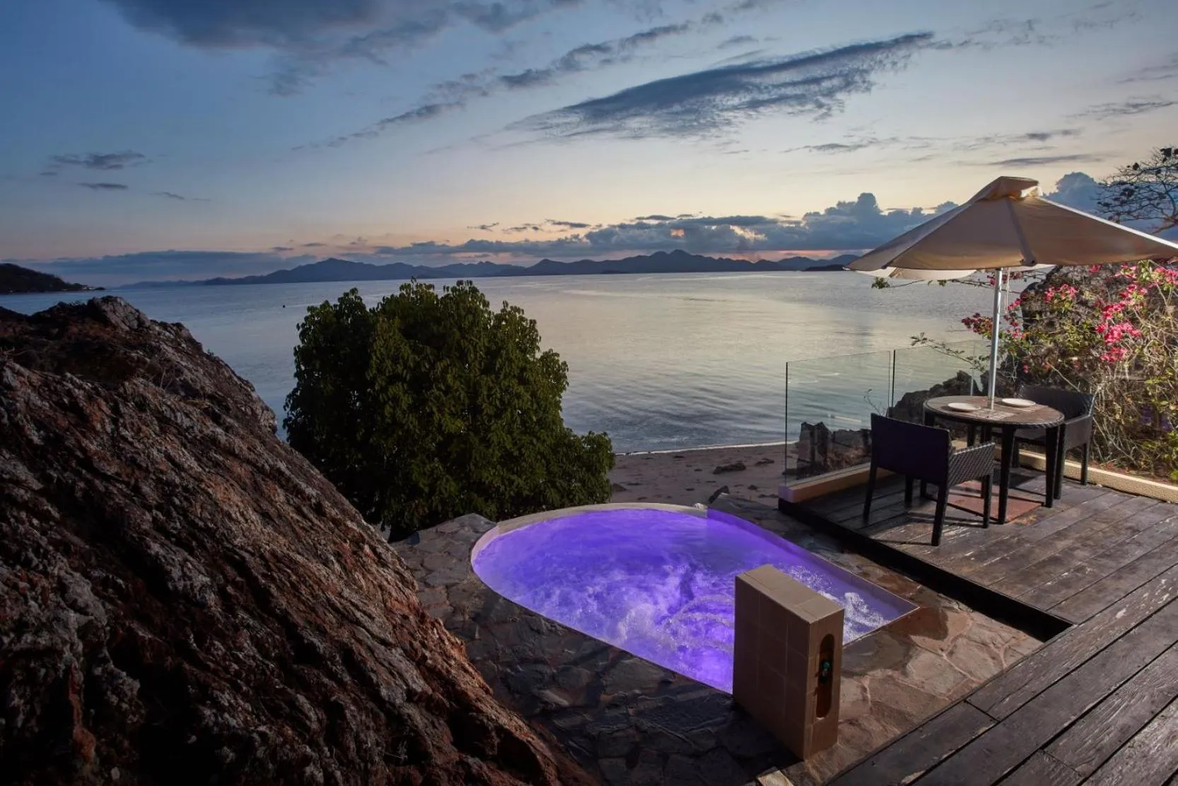 Sea view in Two Seasons Coron Island Resort