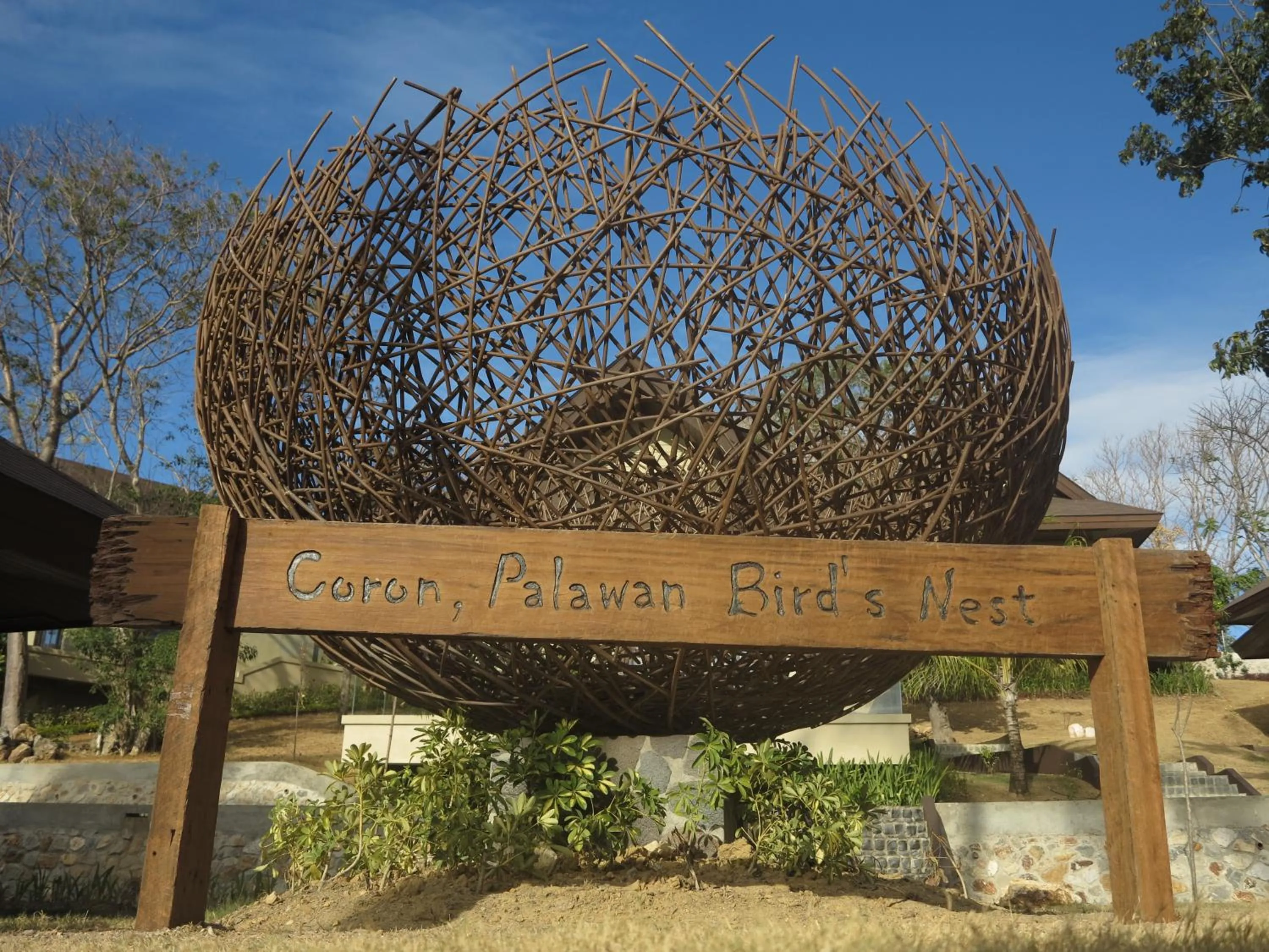 Decorative detail in Two Seasons Coron Island Resort