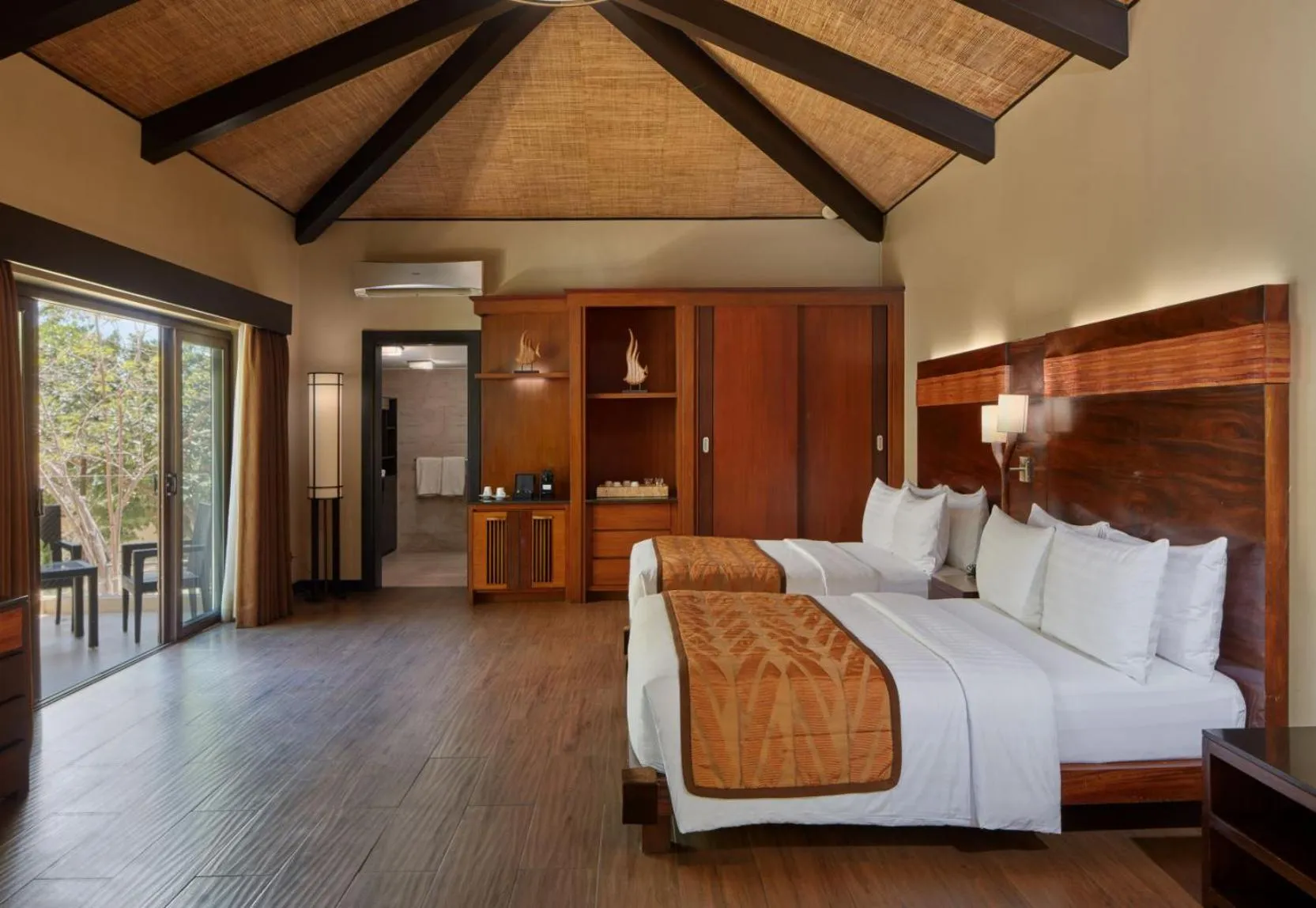 Bed in Two Seasons Coron Island Resort