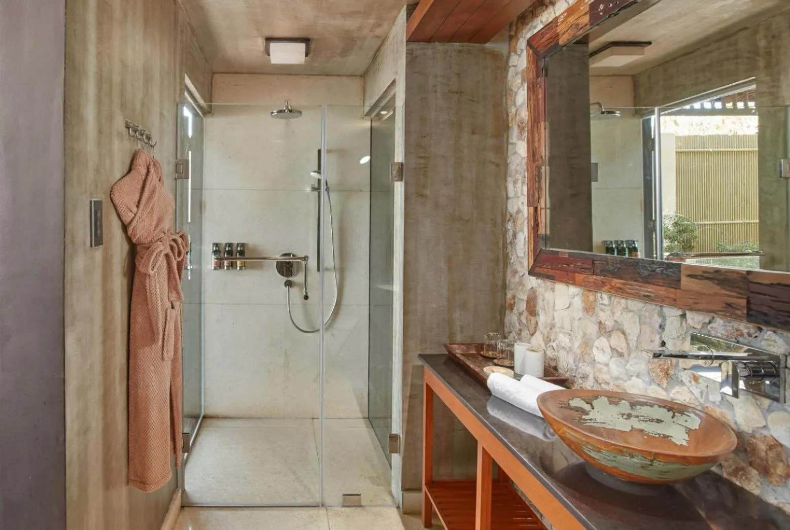 Bathroom in Two Seasons Coron Island Resort