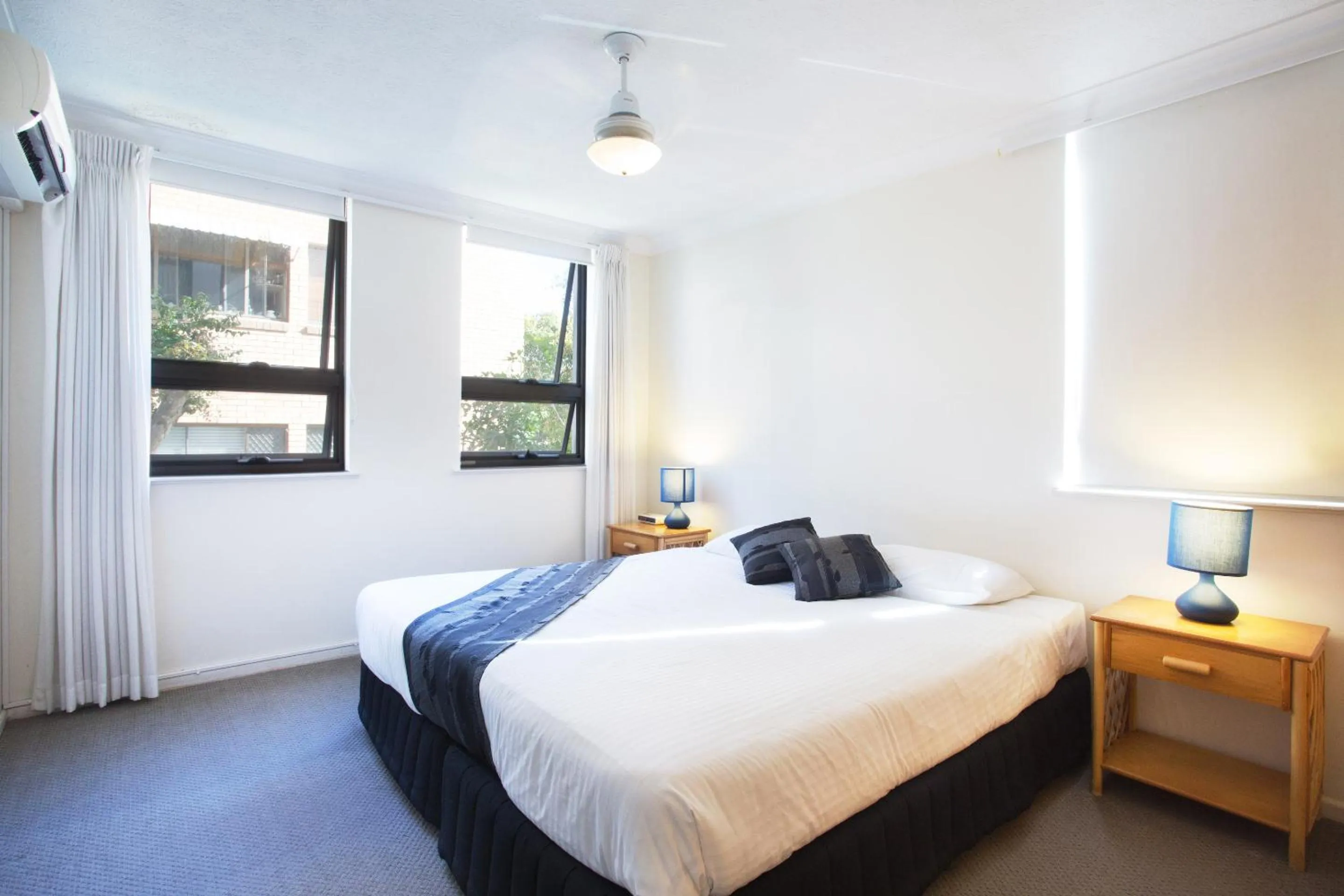 Bed in Headland Tropicana Resort