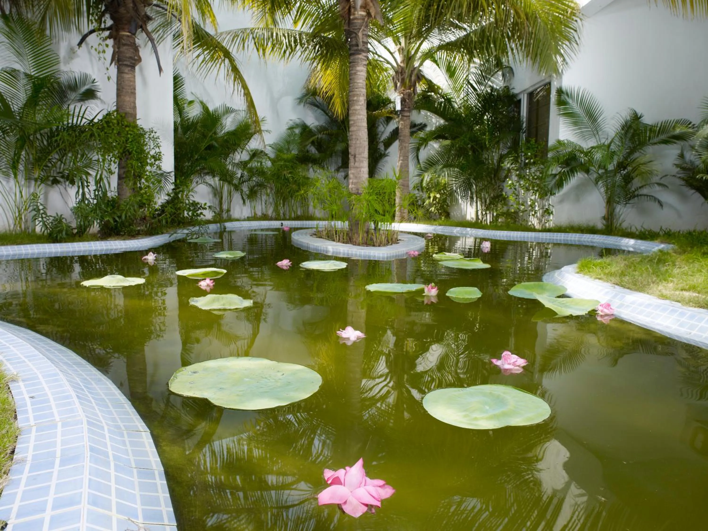 Decorative detail in Vedic Village Sriperumbudur formerly known as Citrus Hotel