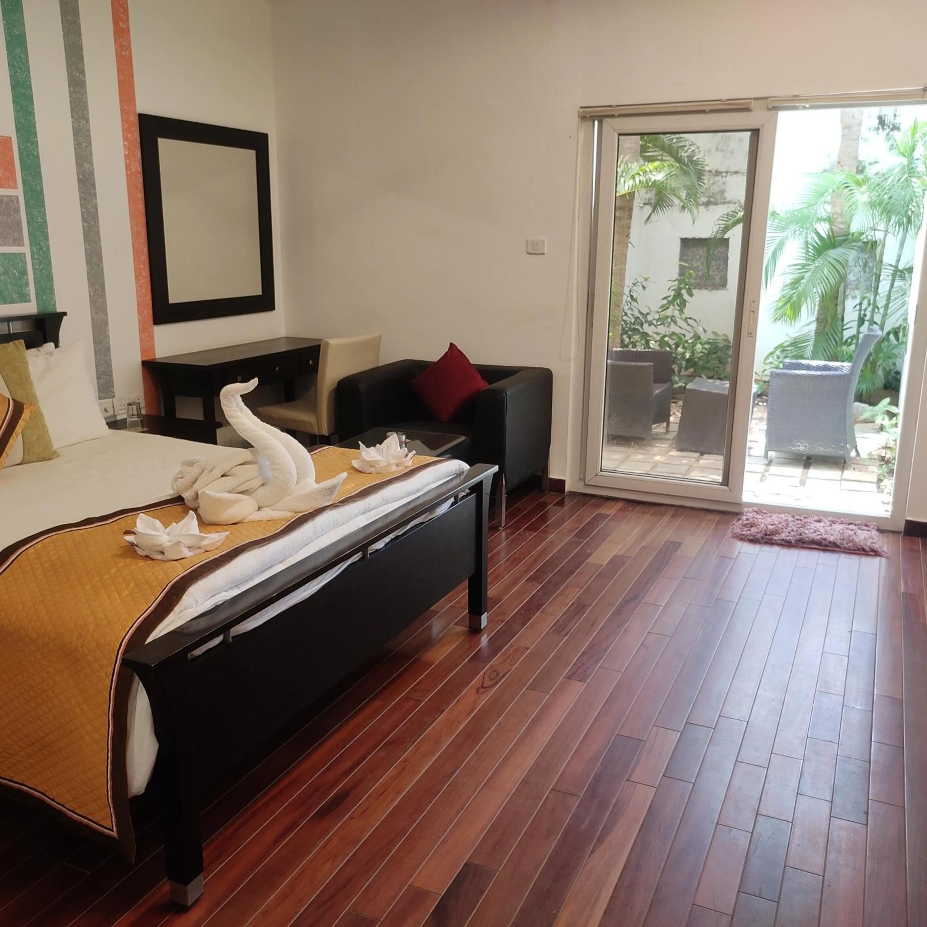 Bed in Vedic Village Sriperumbudur formerly known as Citrus Hotel