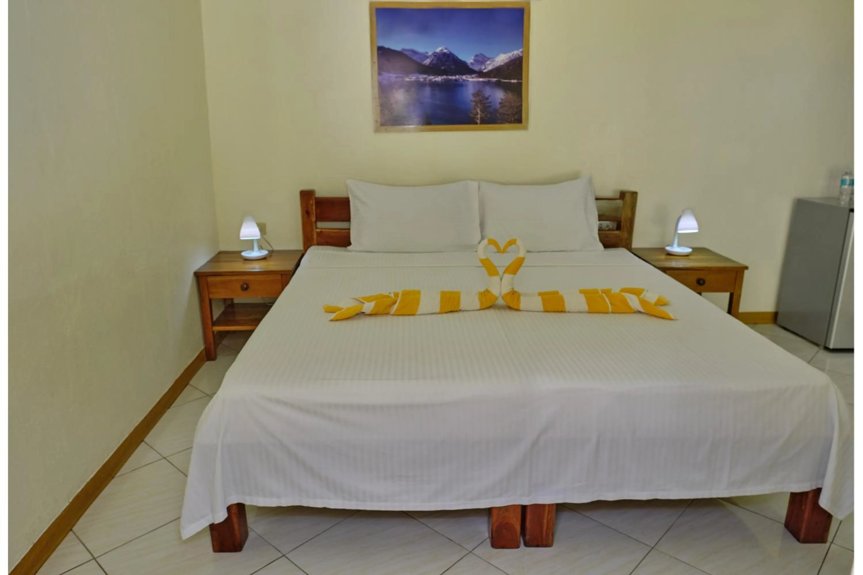 Bed in Alona Austria Resort