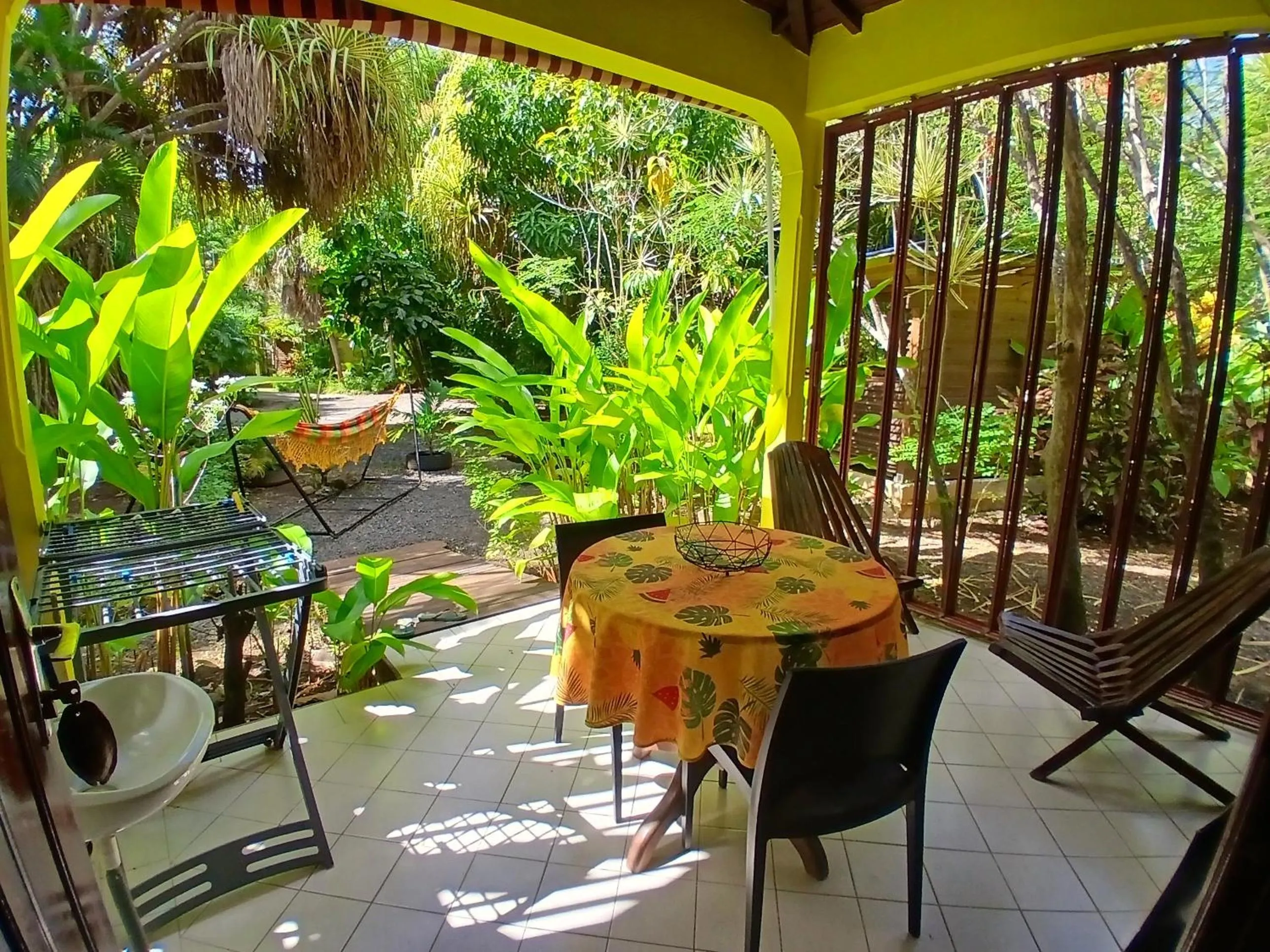 Patio in Résidence Les MANGUIERS OTANTIK