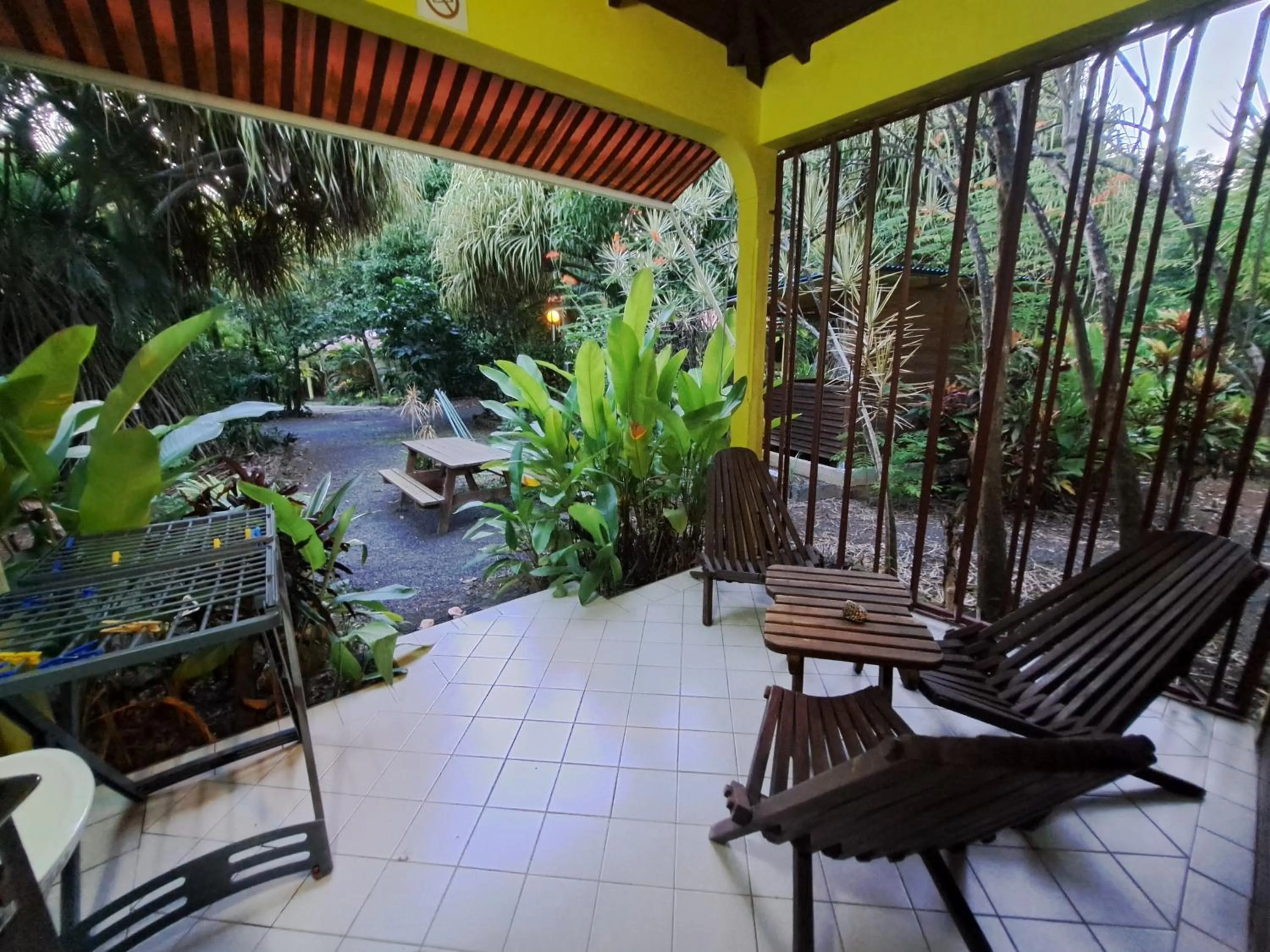 Patio in Résidence Les MANGUIERS OTANTIK