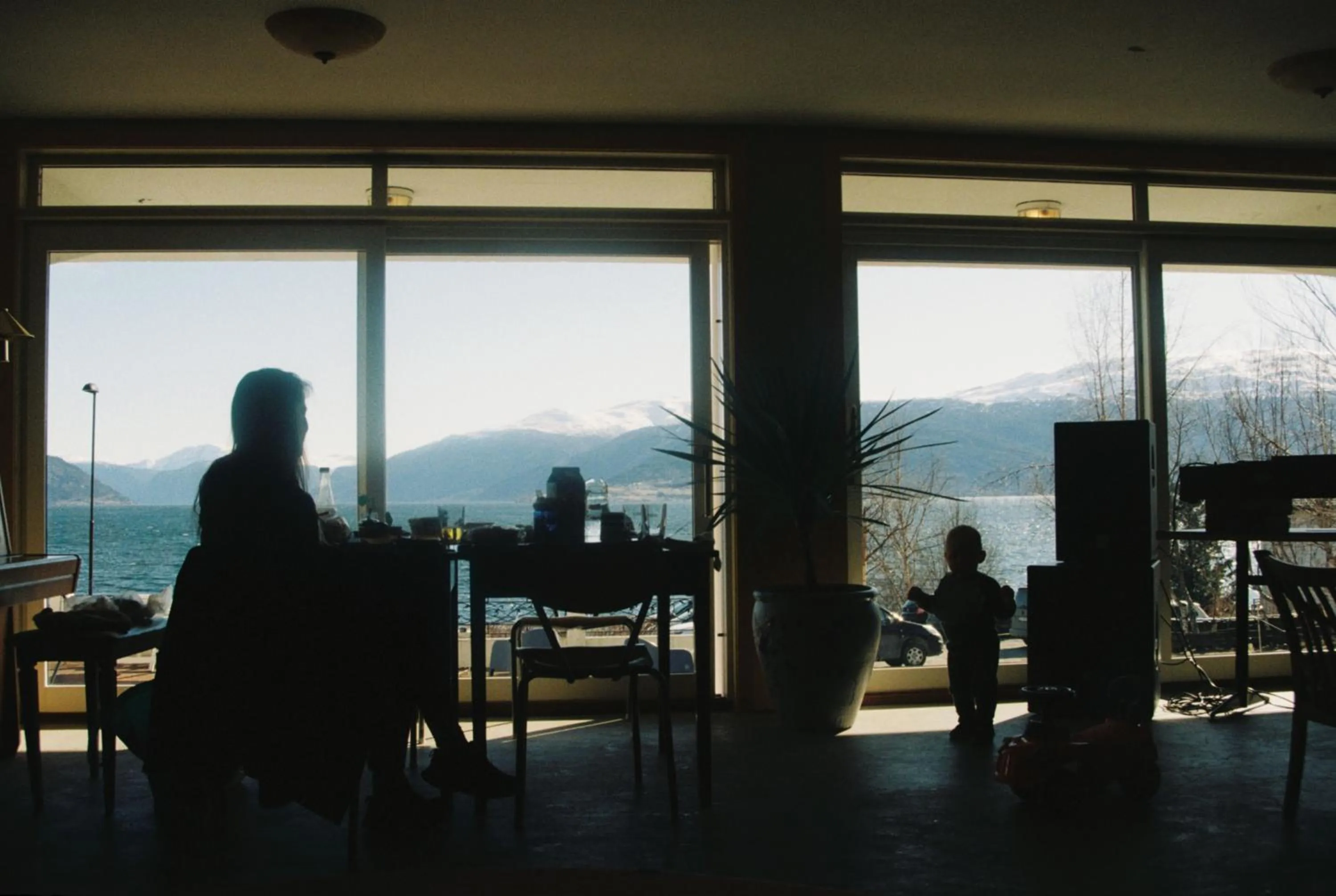 Seating area in Balestrand Hotel