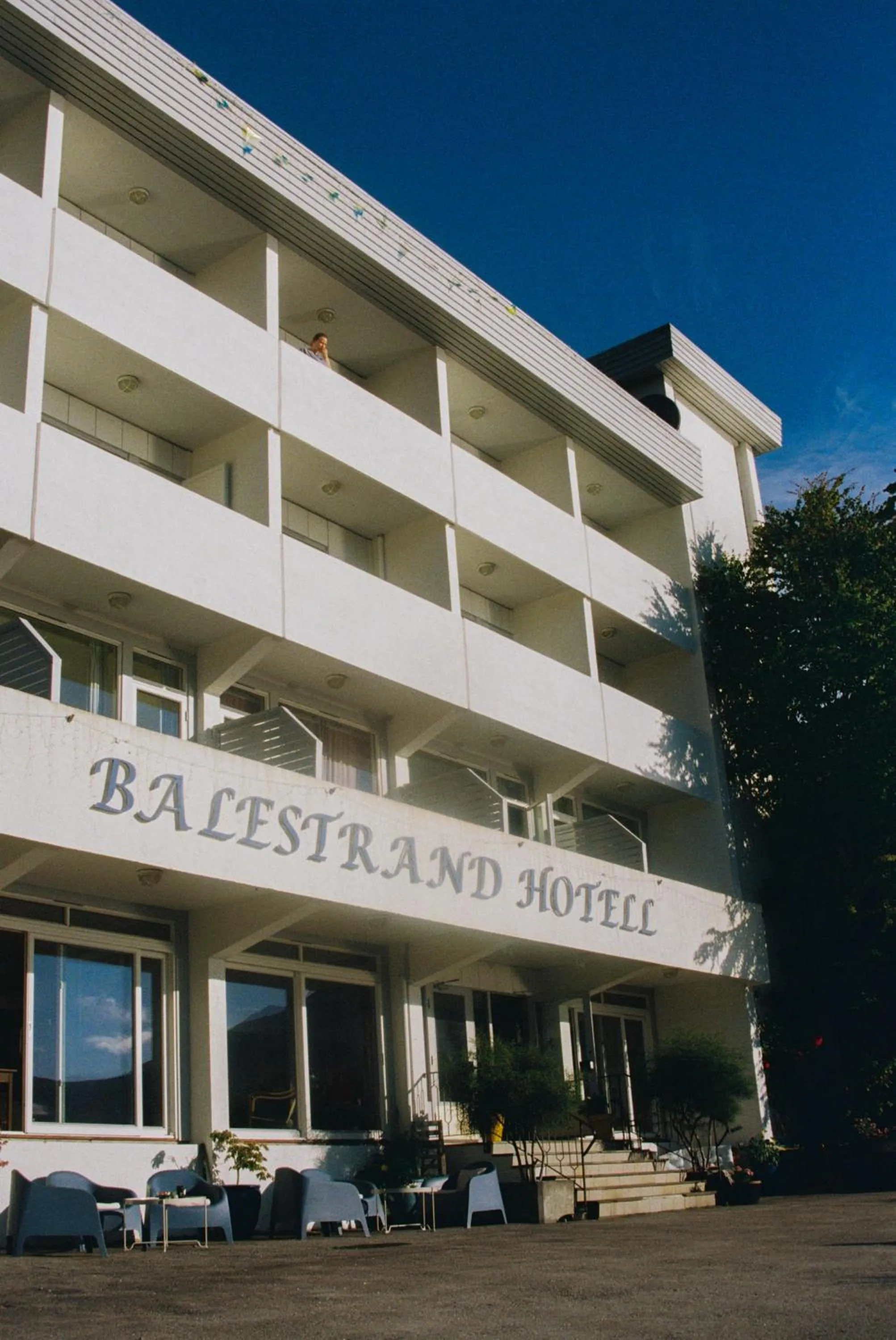 Property building in Balestrand Hotel