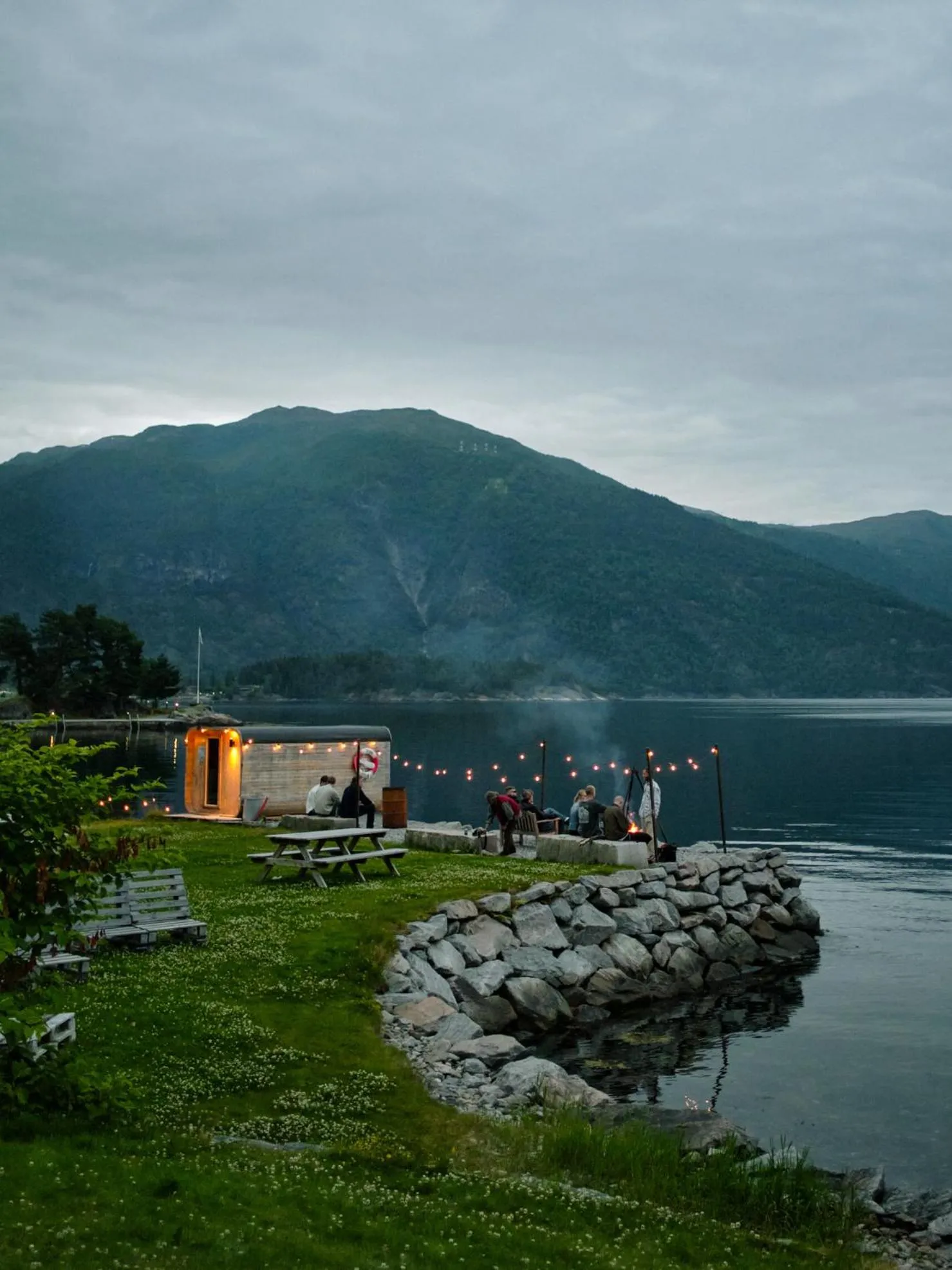 Sauna in Balestrand Hotel