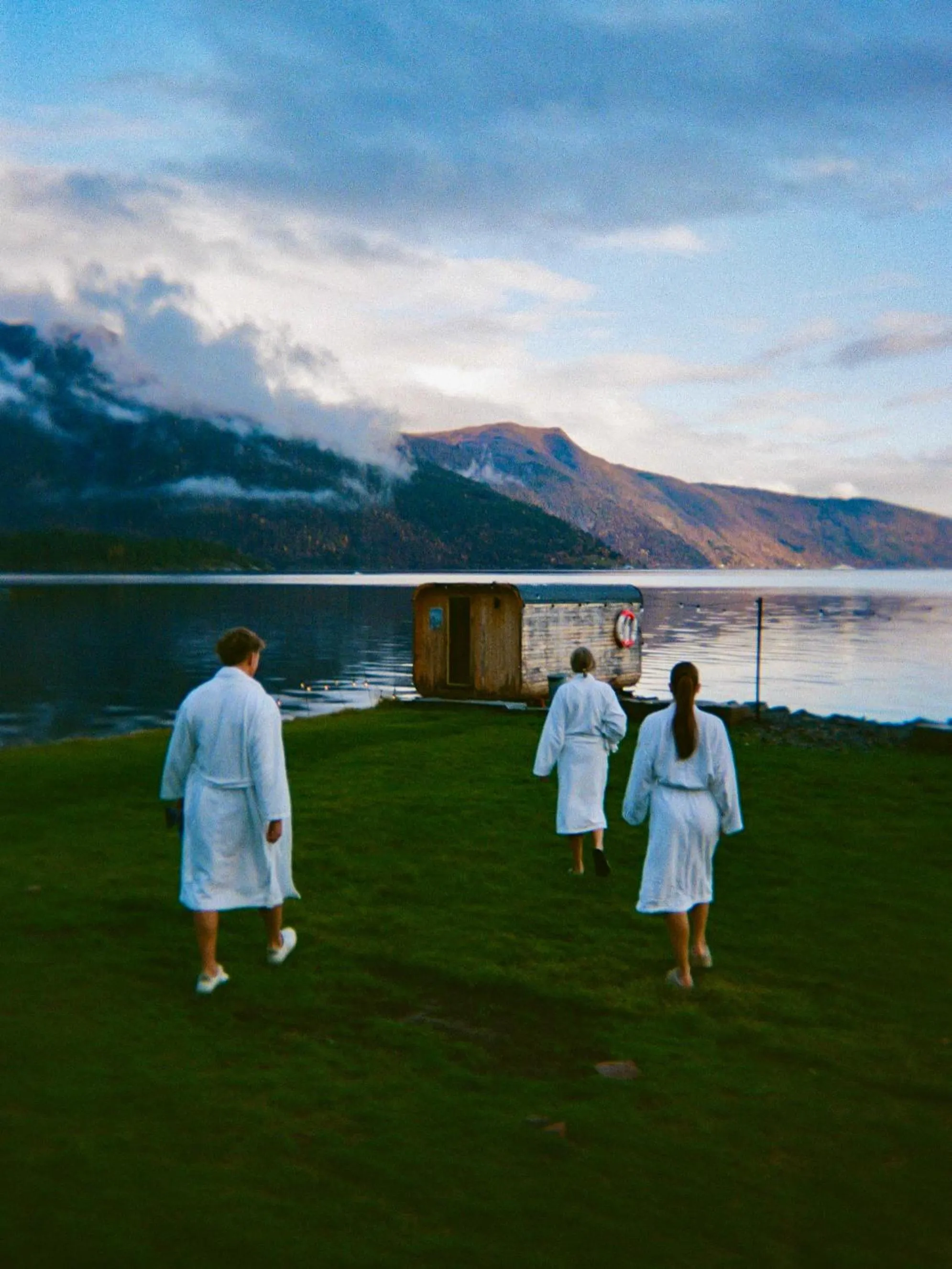 Sauna in Balestrand Hotel