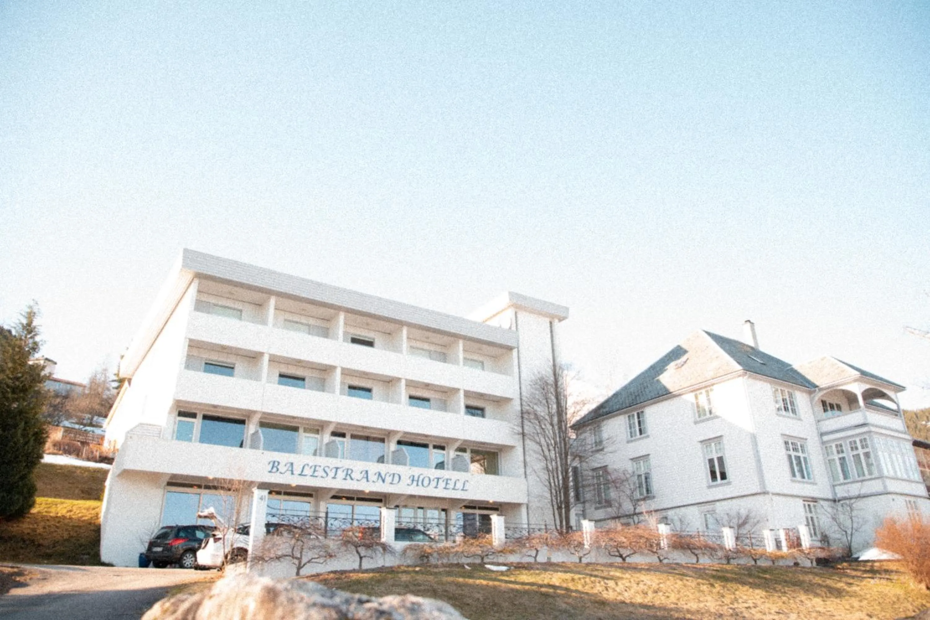 Property building in Balestrand Hotel