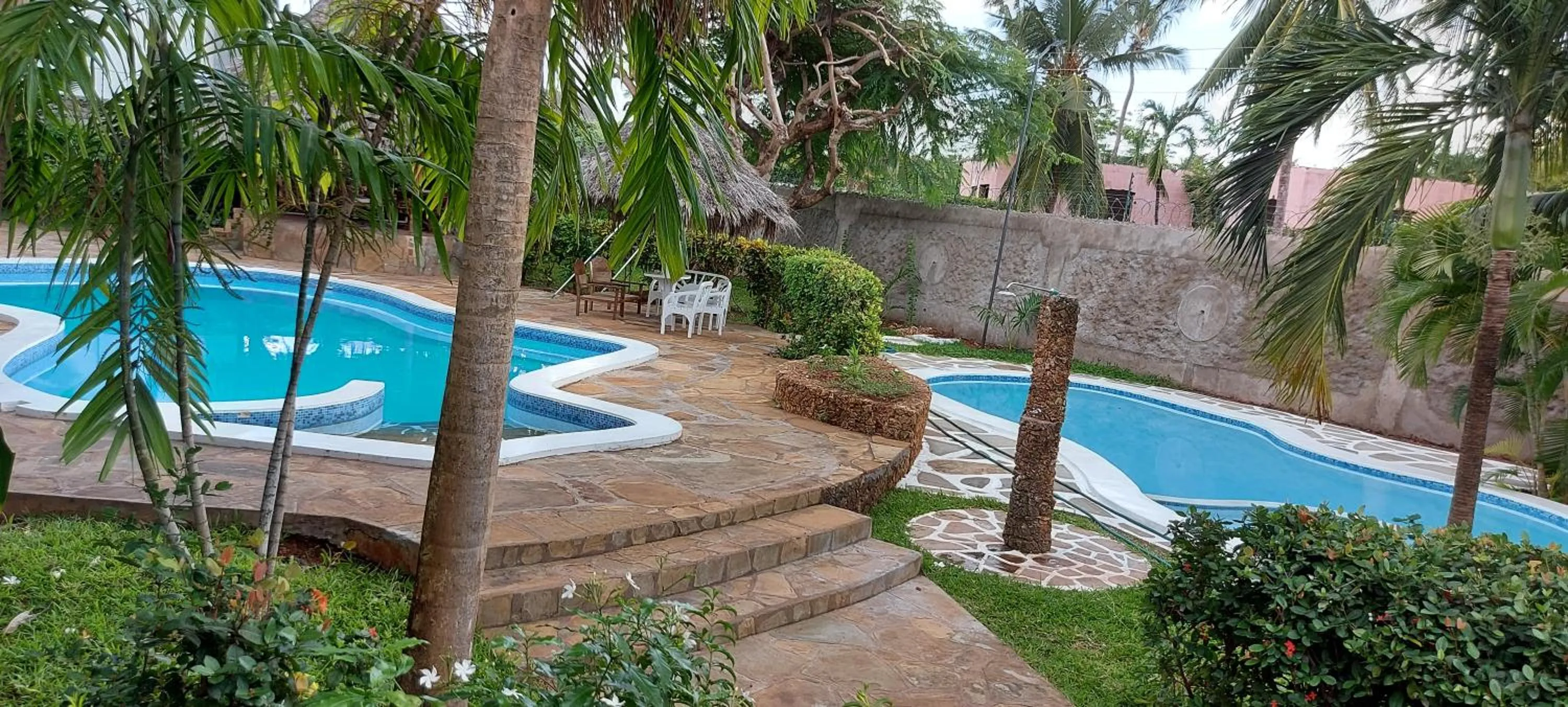 Swimming pool in The Villa Mela, Malindi
