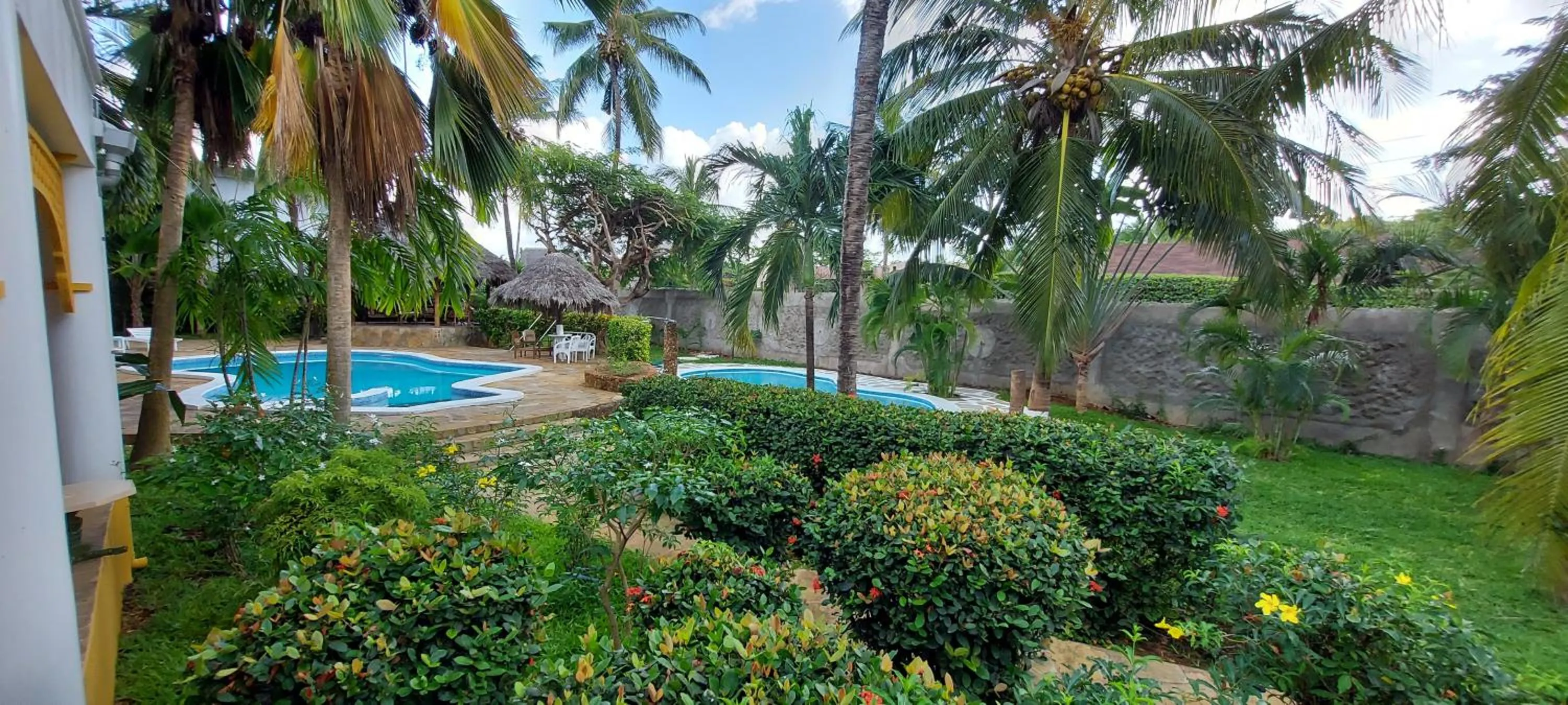 Garden in The Villa Mela, Malindi