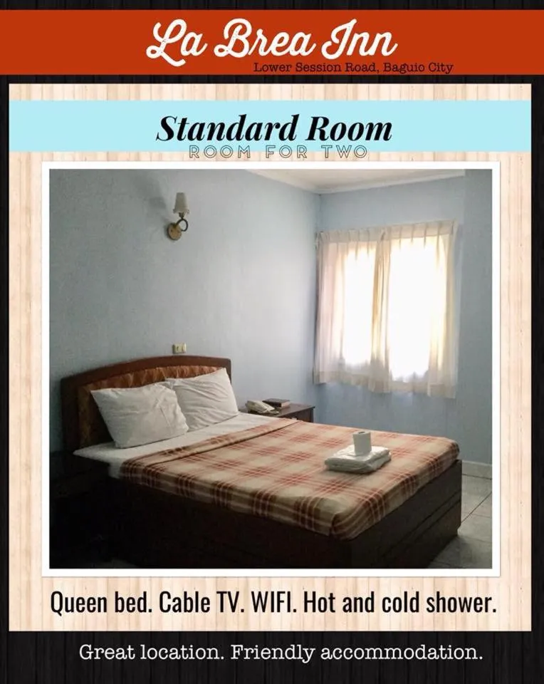 Bedroom, Bed in La Brea Inn