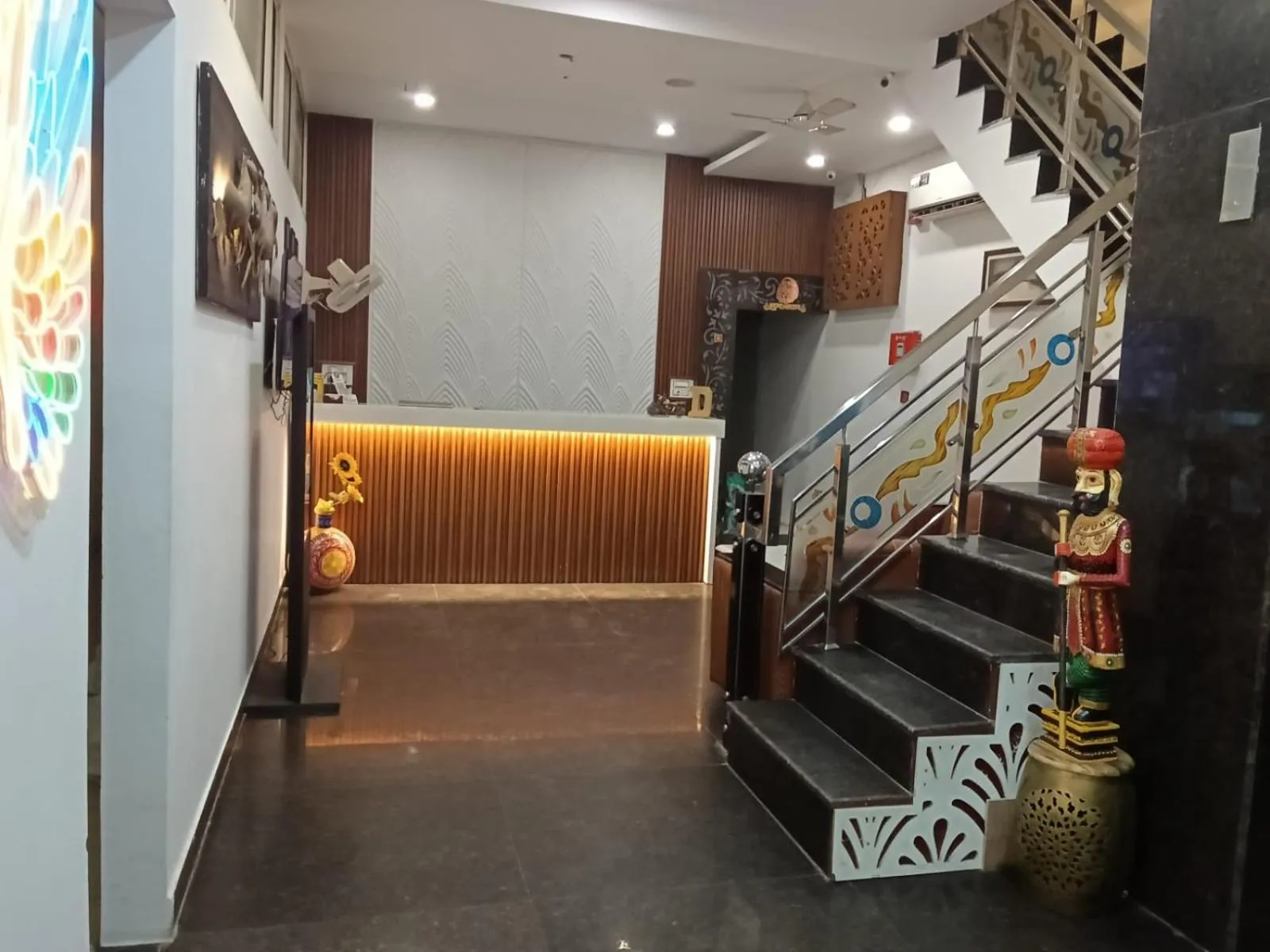 Lobby or reception in Hotel D Plaza