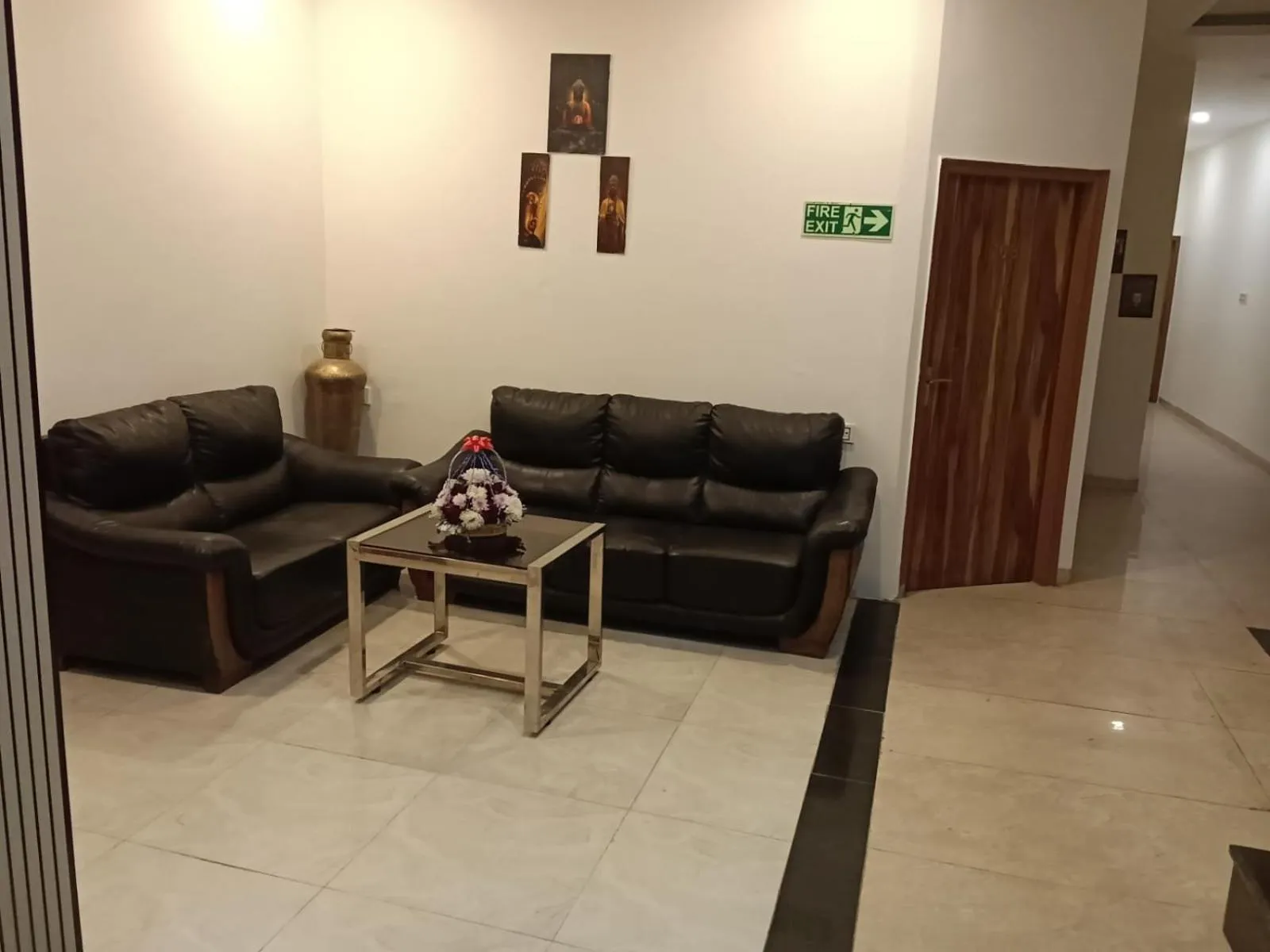 Seating area in Hotel D Plaza