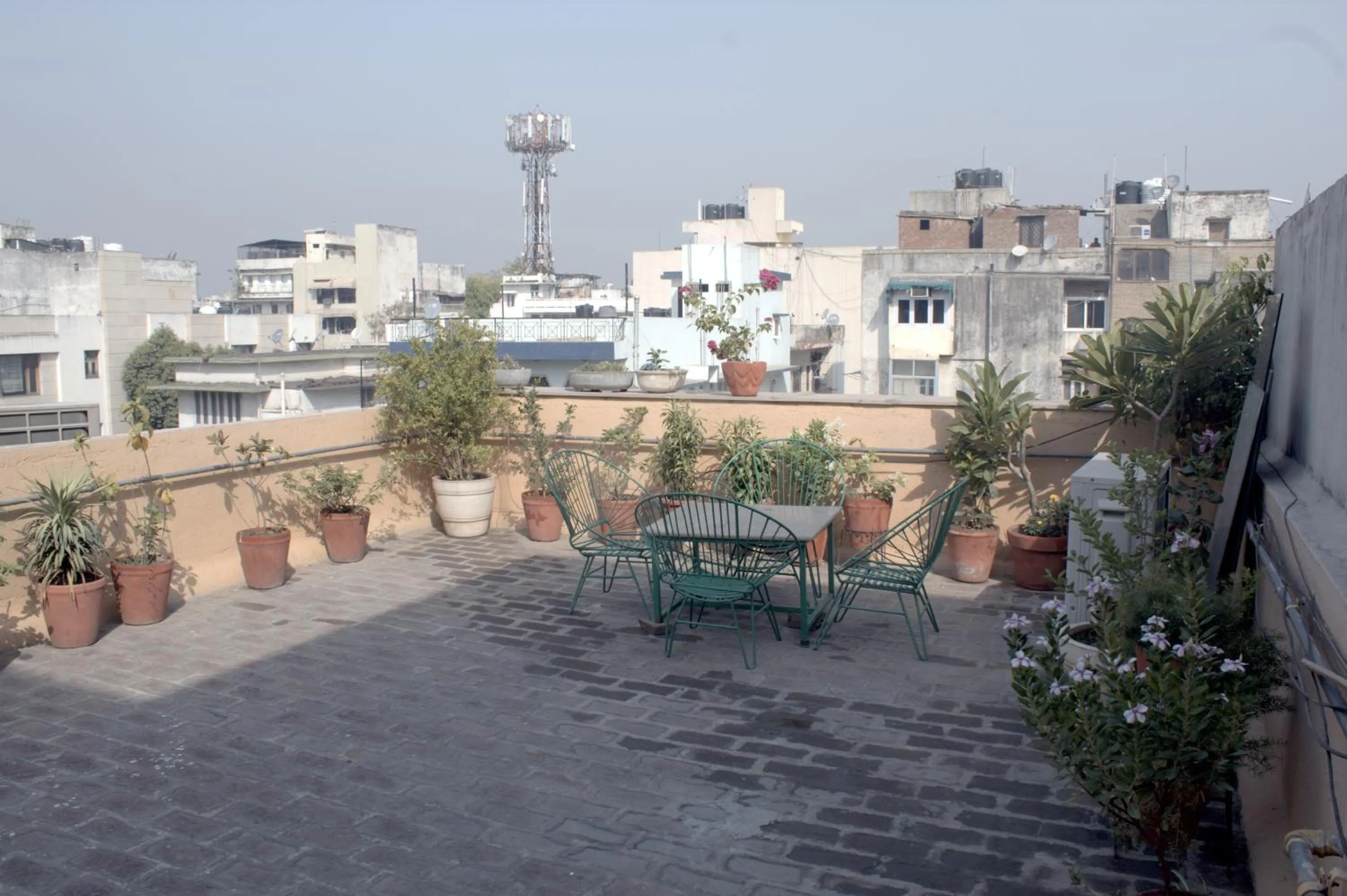 Balcony/Terrace in Prakash Kutir B&B