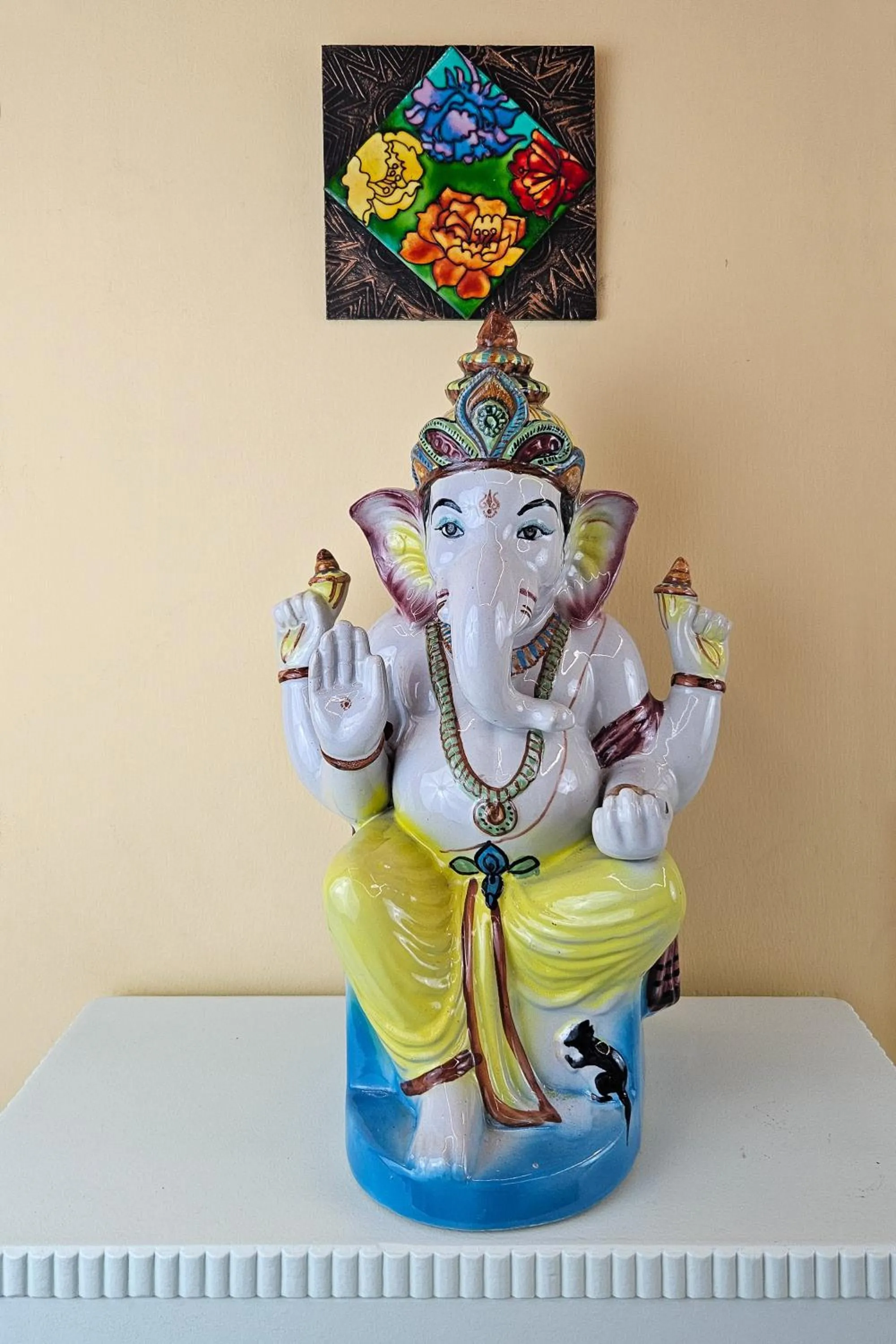 Decorative detail in Prakash Kutir B&B