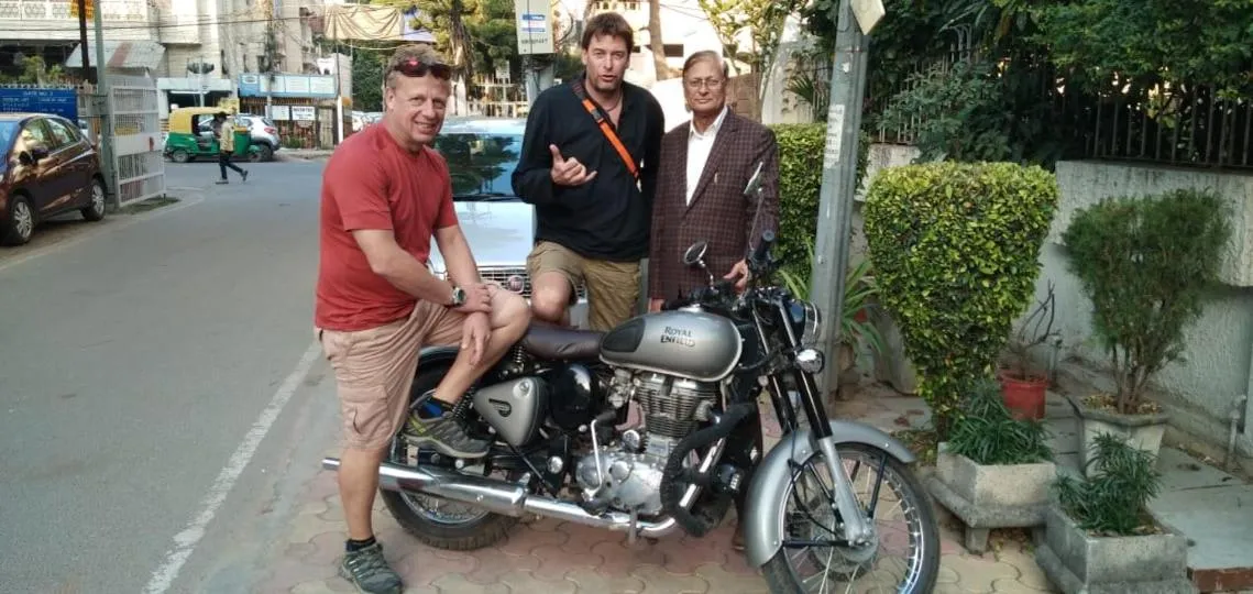 Guests in Prakash Kutir B&B
