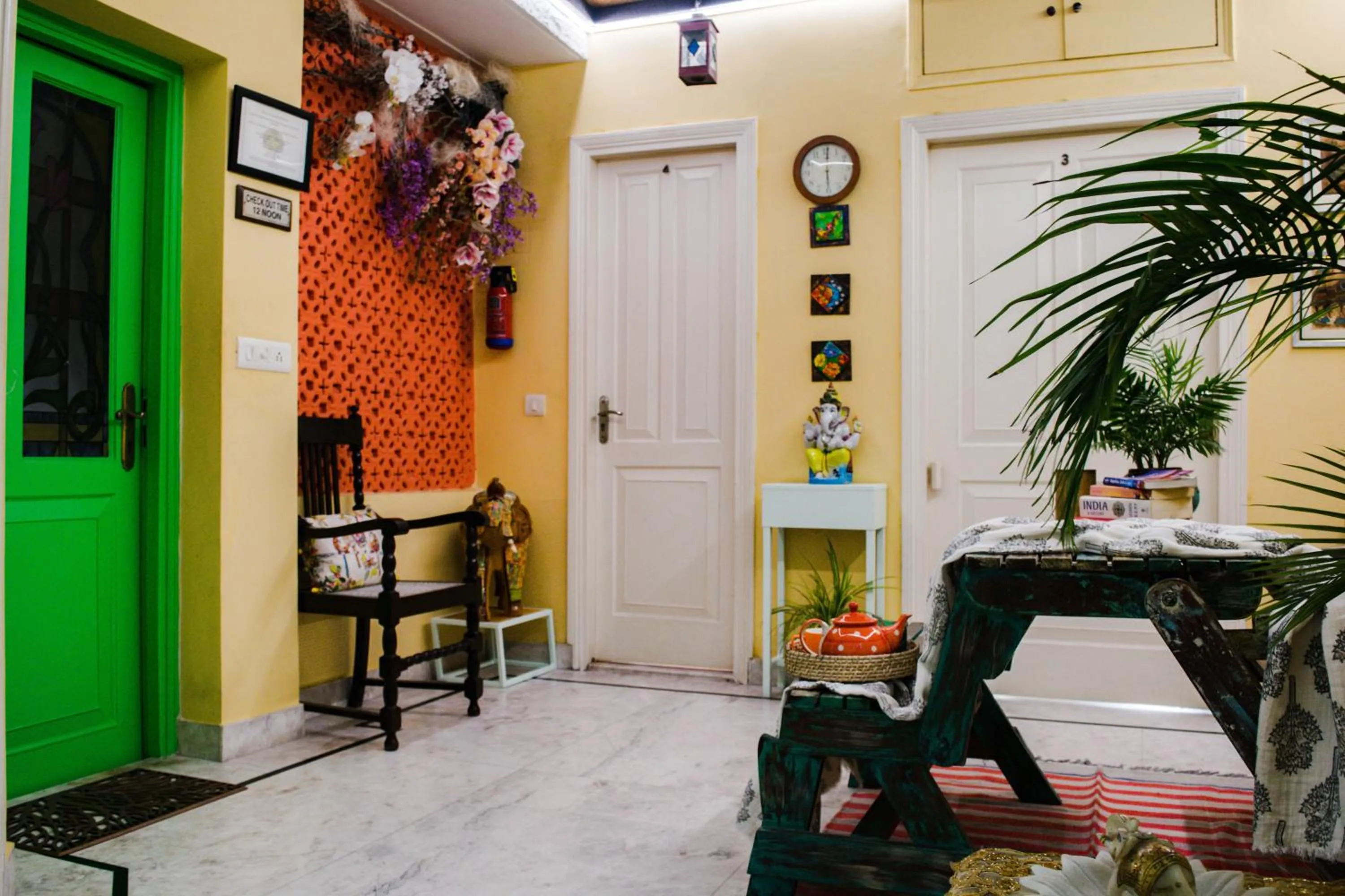 Lobby or reception in Prakash Kutir B&B