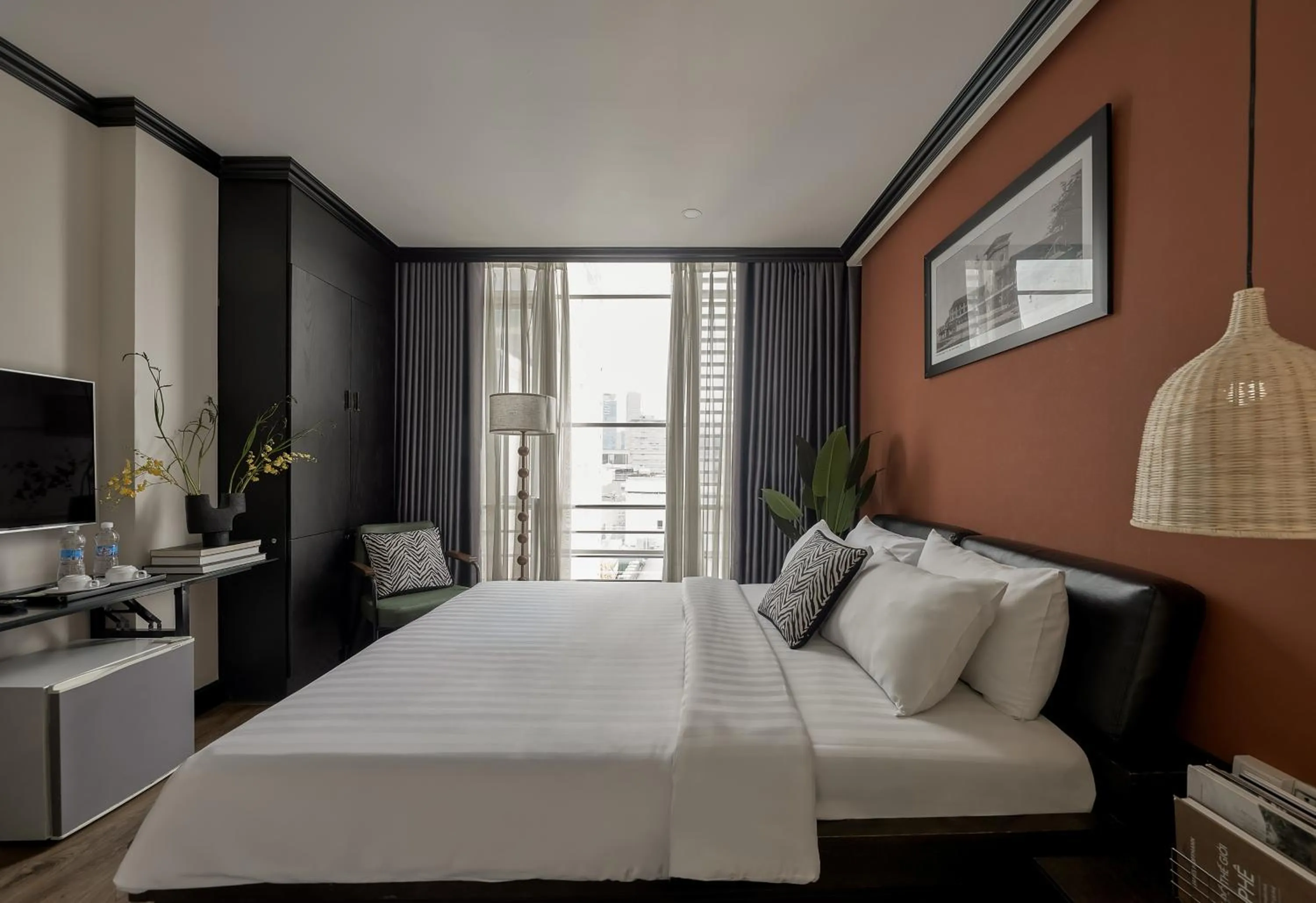 Bed in The One Premium Hotel