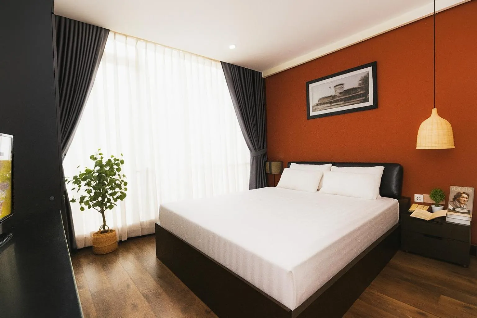 View (from property/room), Bed in The One Premium Hotel