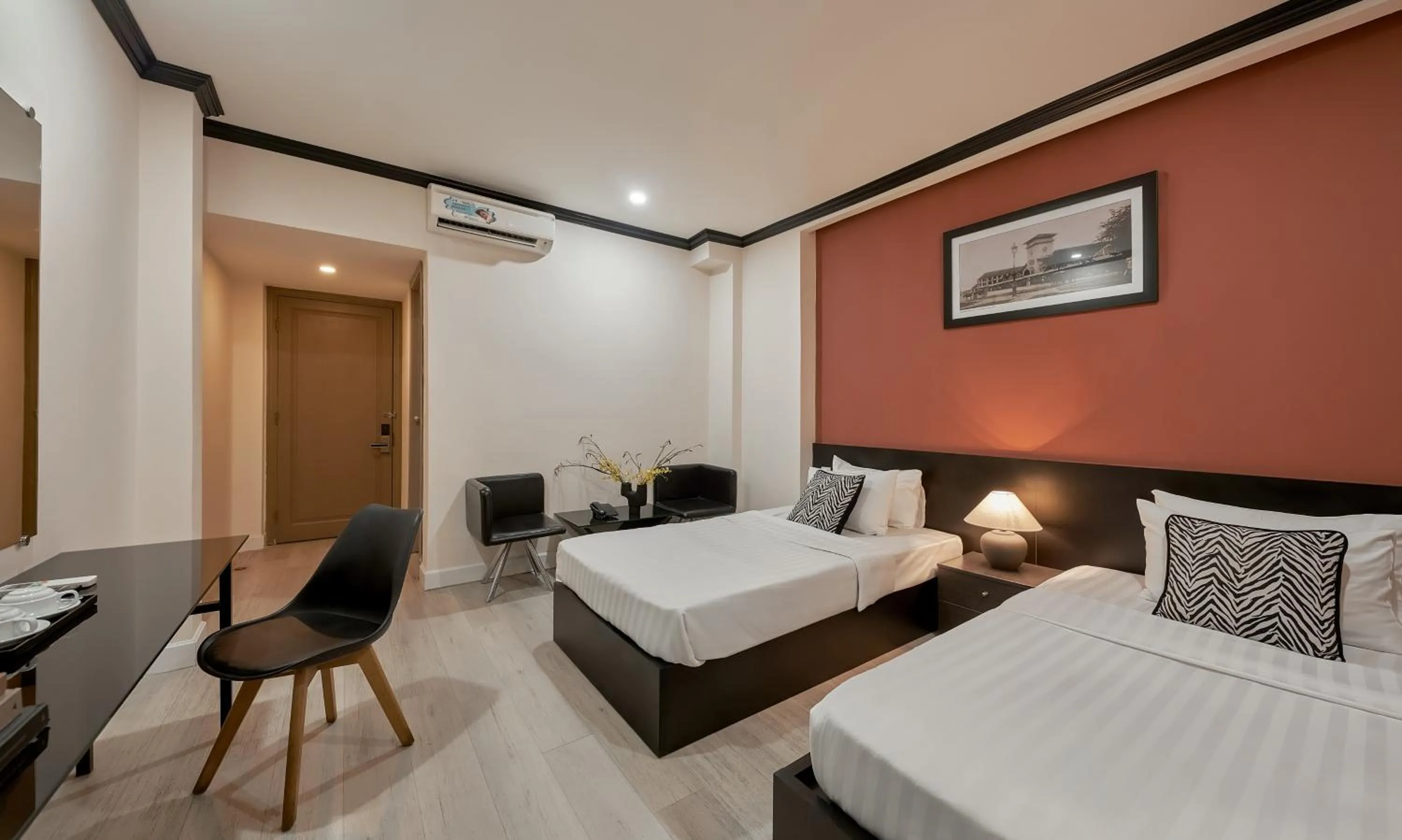 Bed in The One Premium Hotel