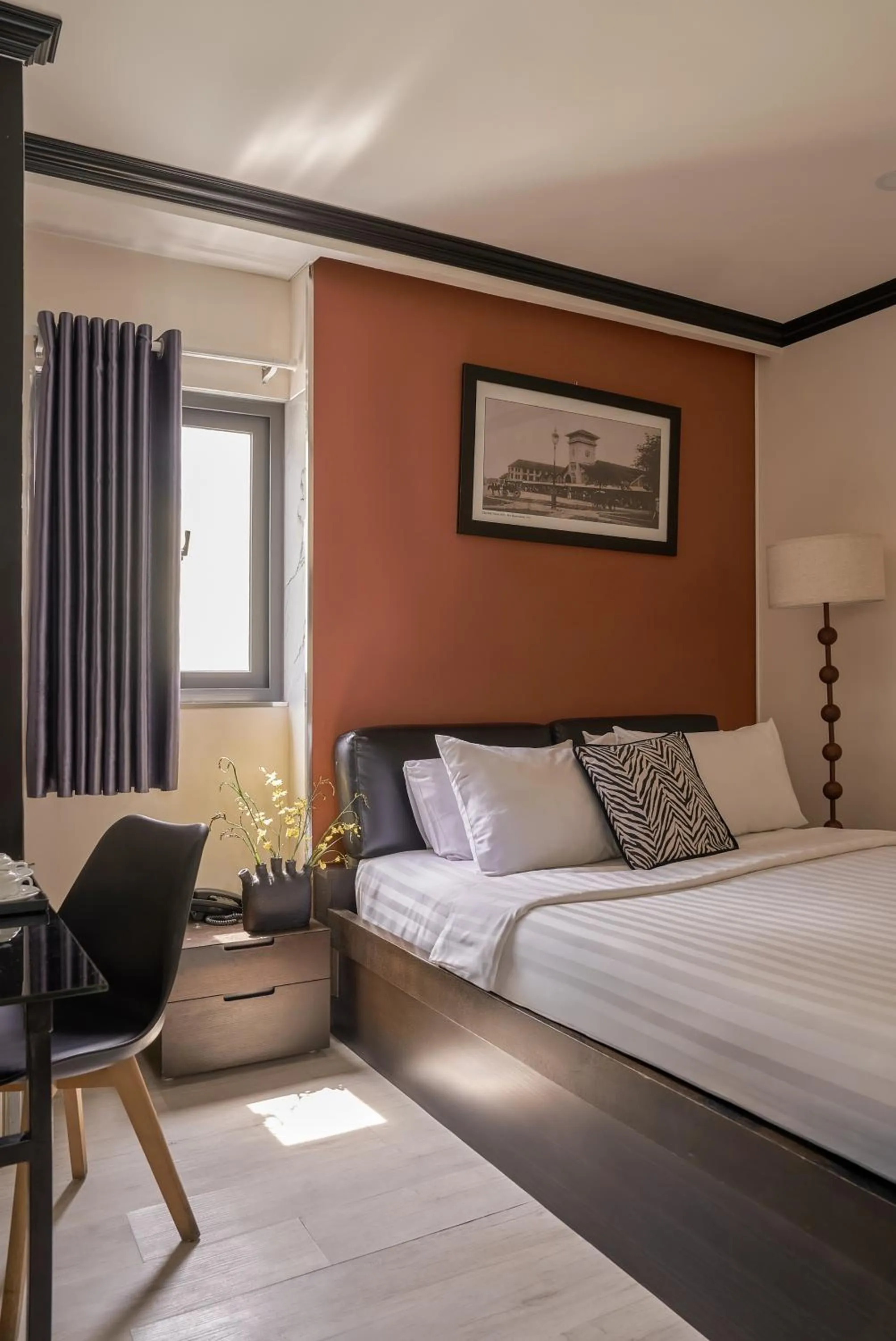 Bed in The One Premium Hotel