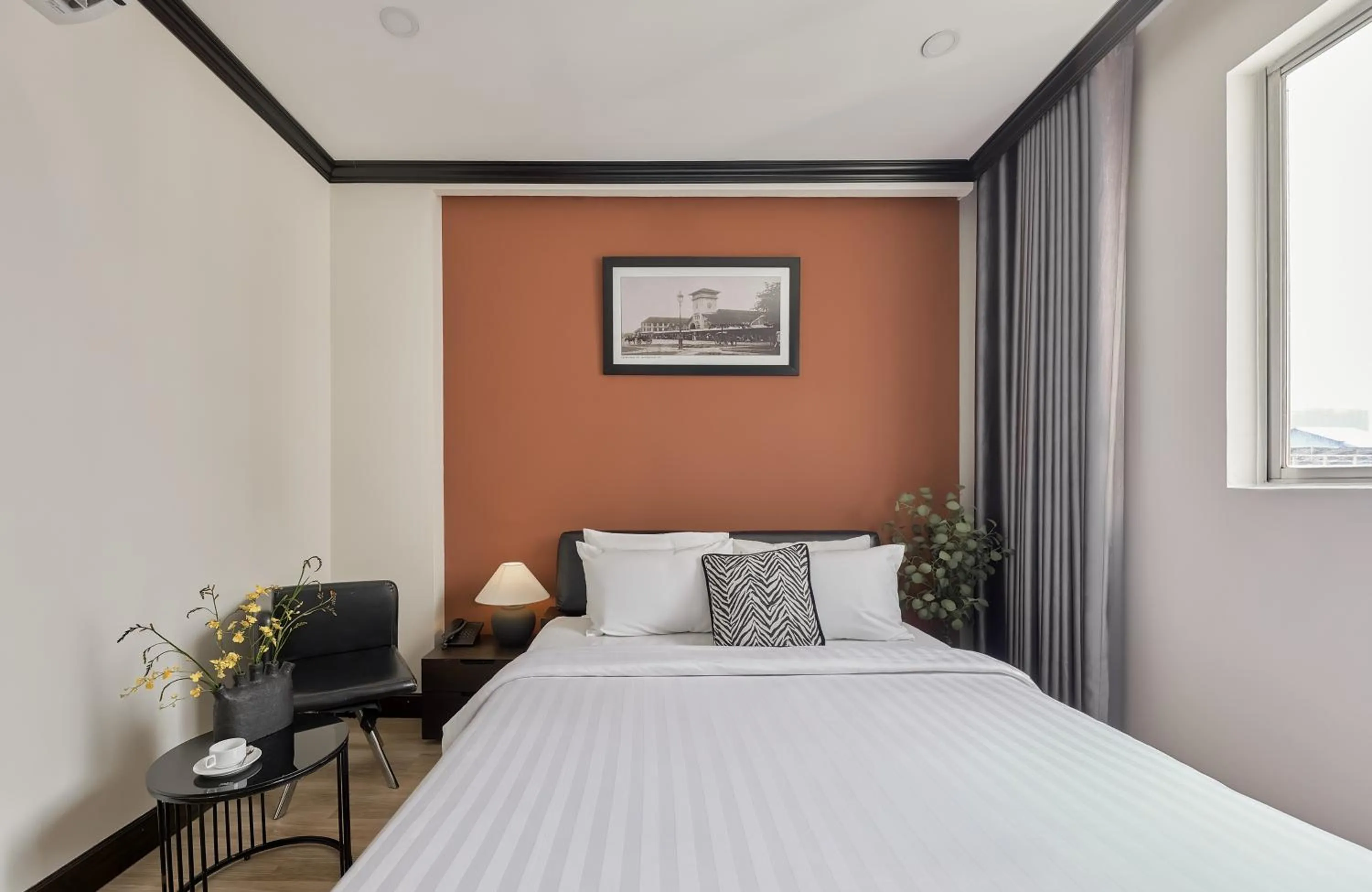 Bed in The One Premium Hotel