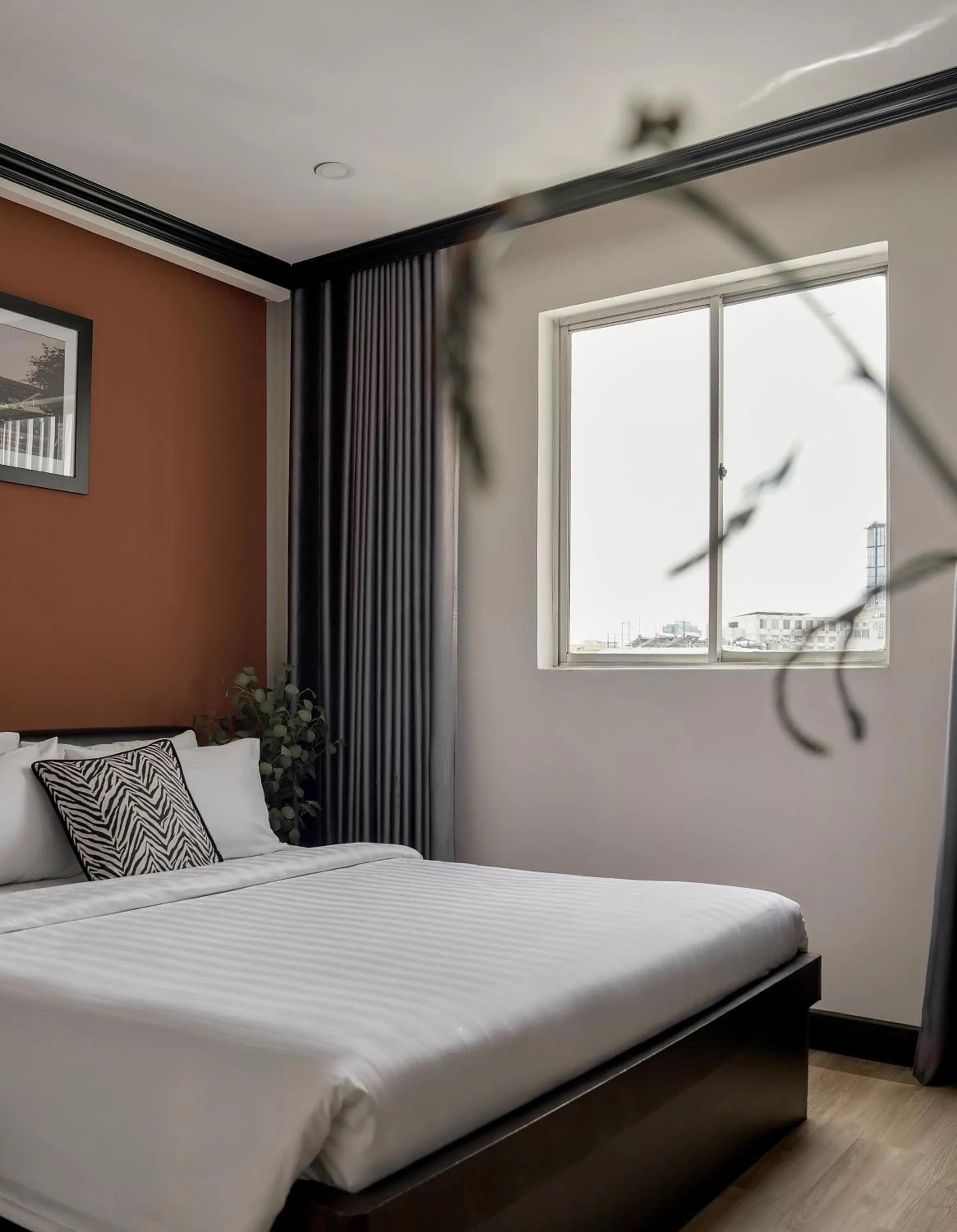 Bed in The One Premium Hotel