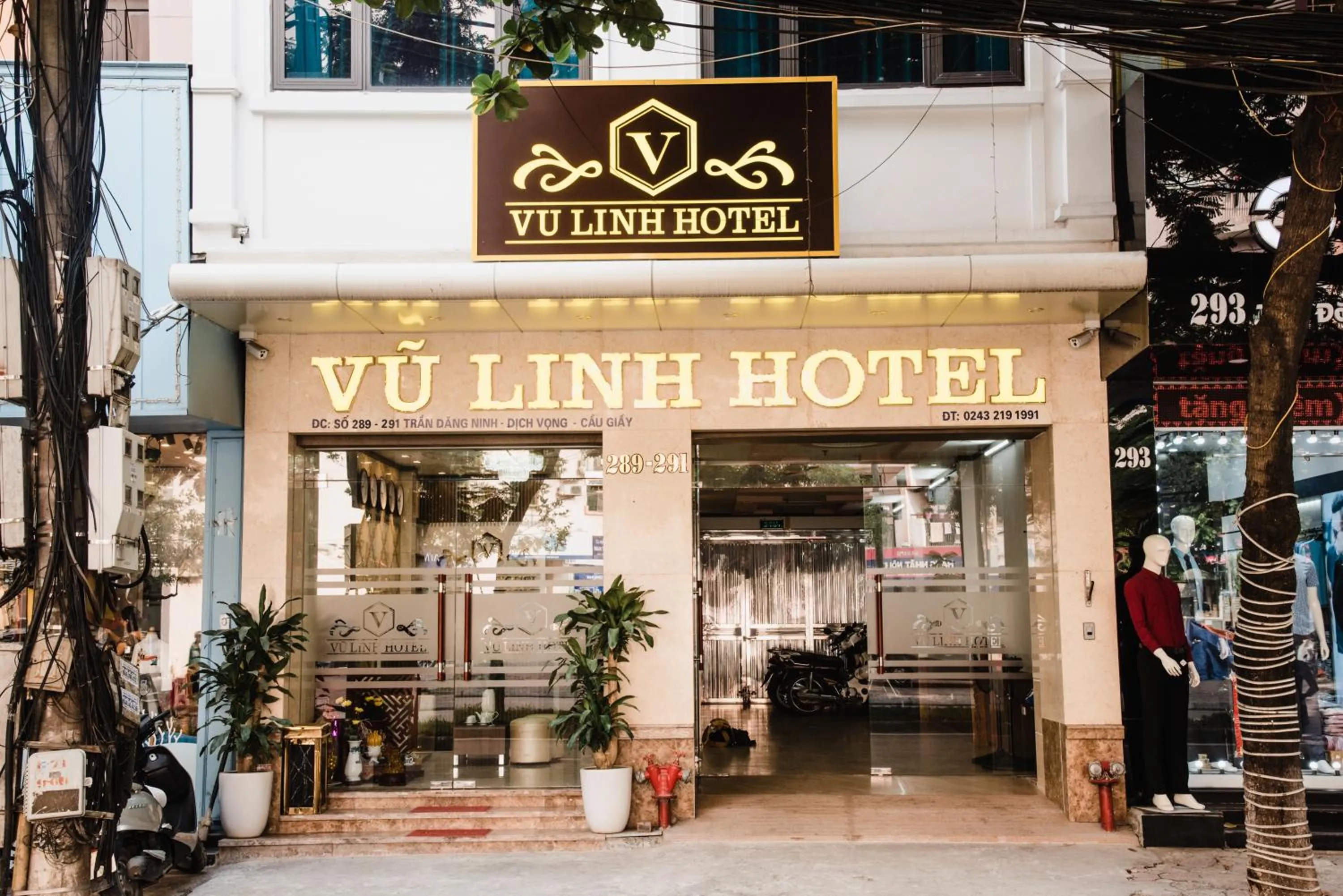 Property building in Vu Linh Hotel