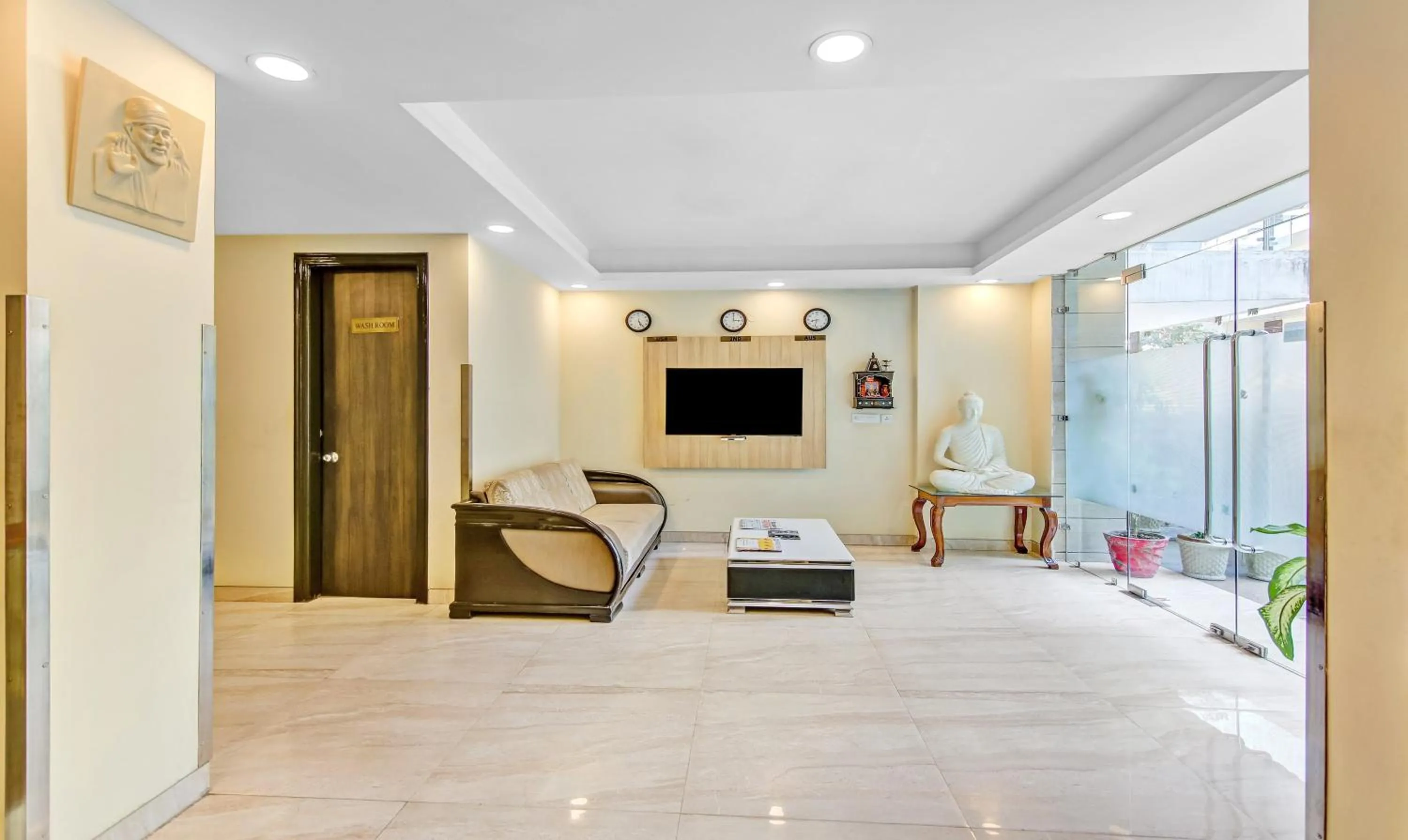 Living room in Treebo Sai Village Gold Souk - Sec 43