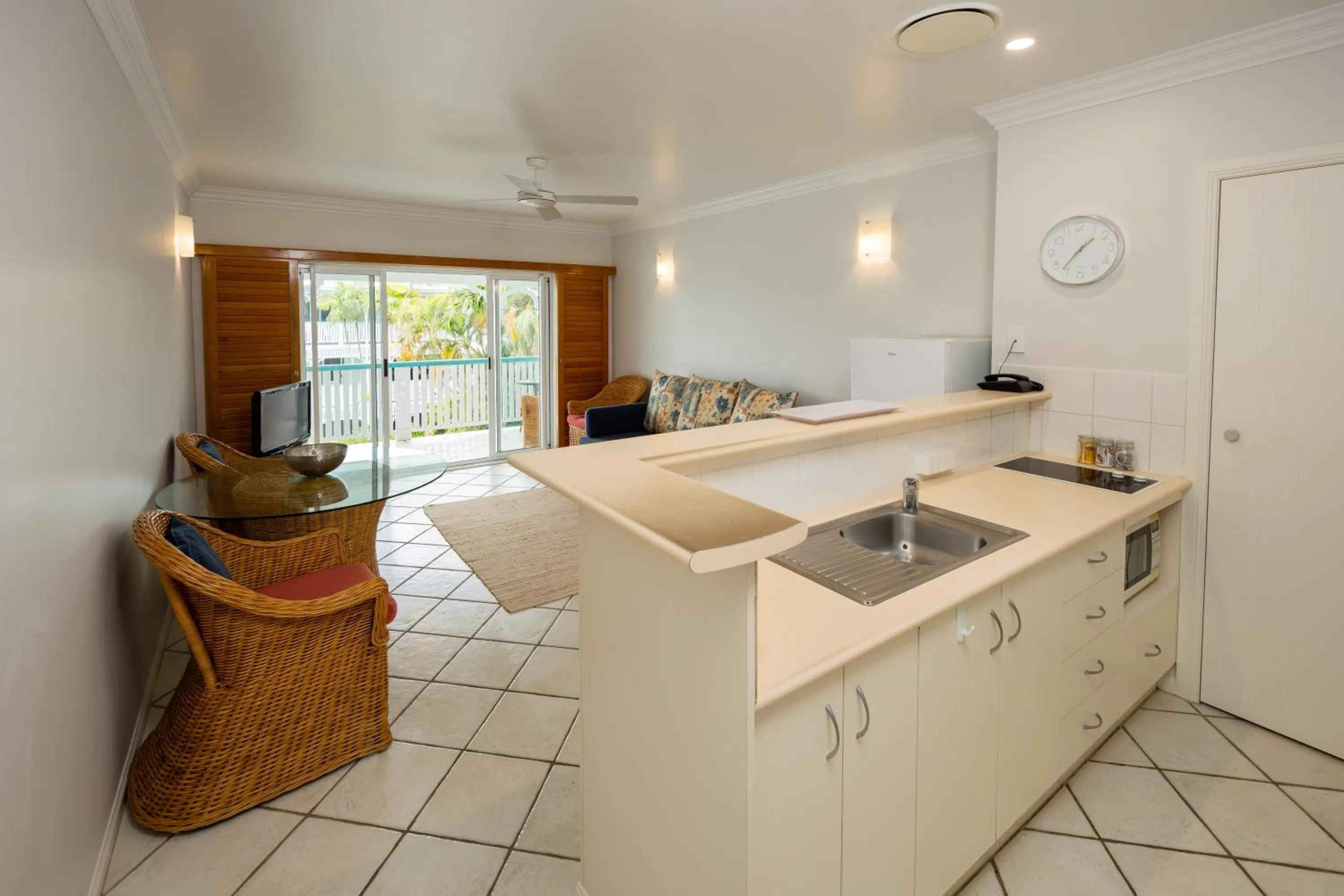 kitchen in City Terraces Cairns