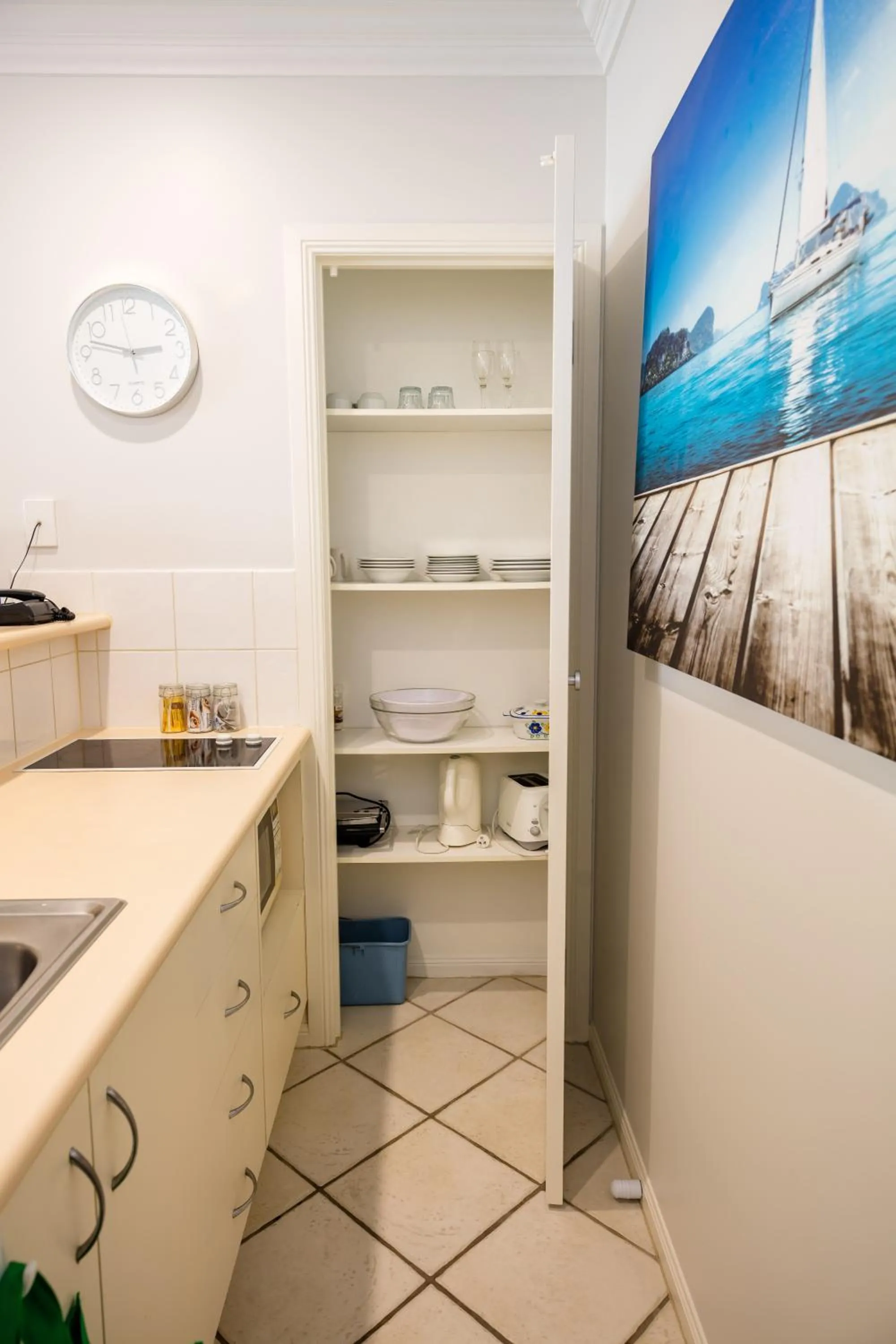 kitchen in City Terraces Cairns