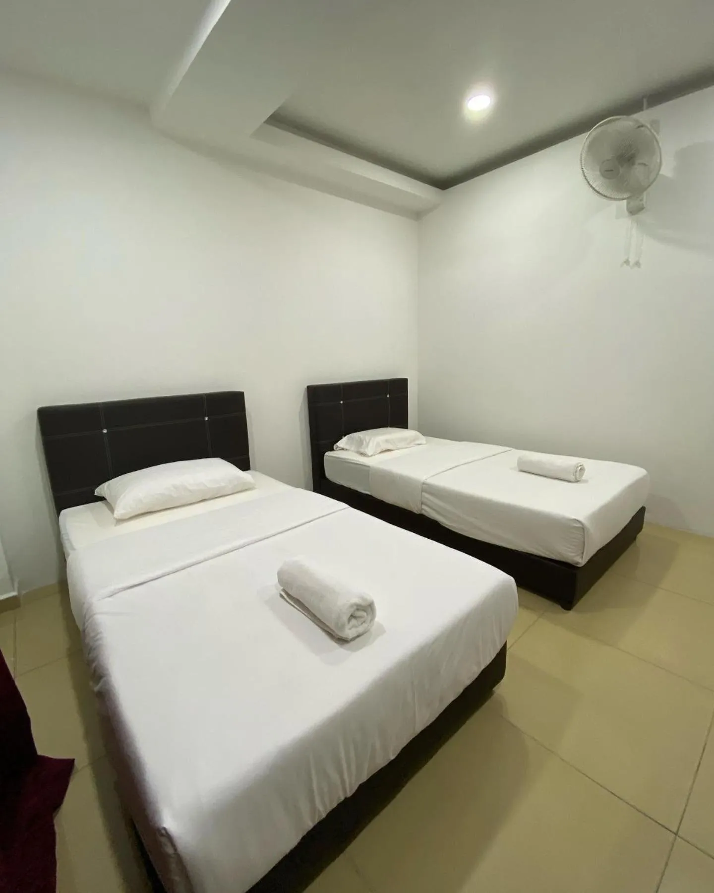 Bed in D' Anjung Inn