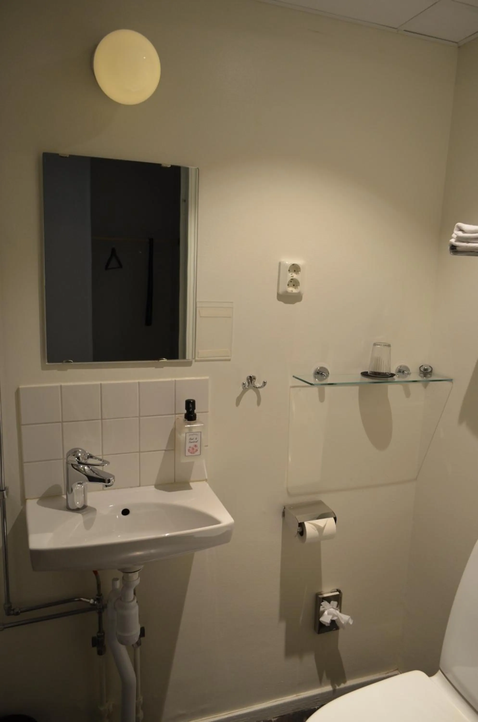 Shower in Hotel Falun