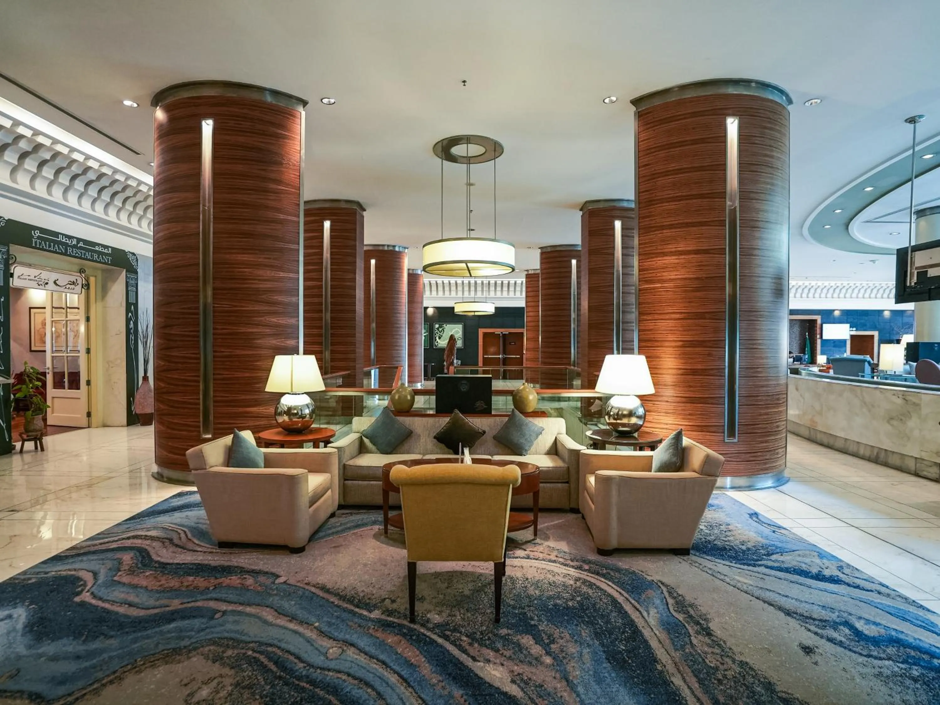 Lobby or reception in Sheraton Dammam Hotel & Convention Centre