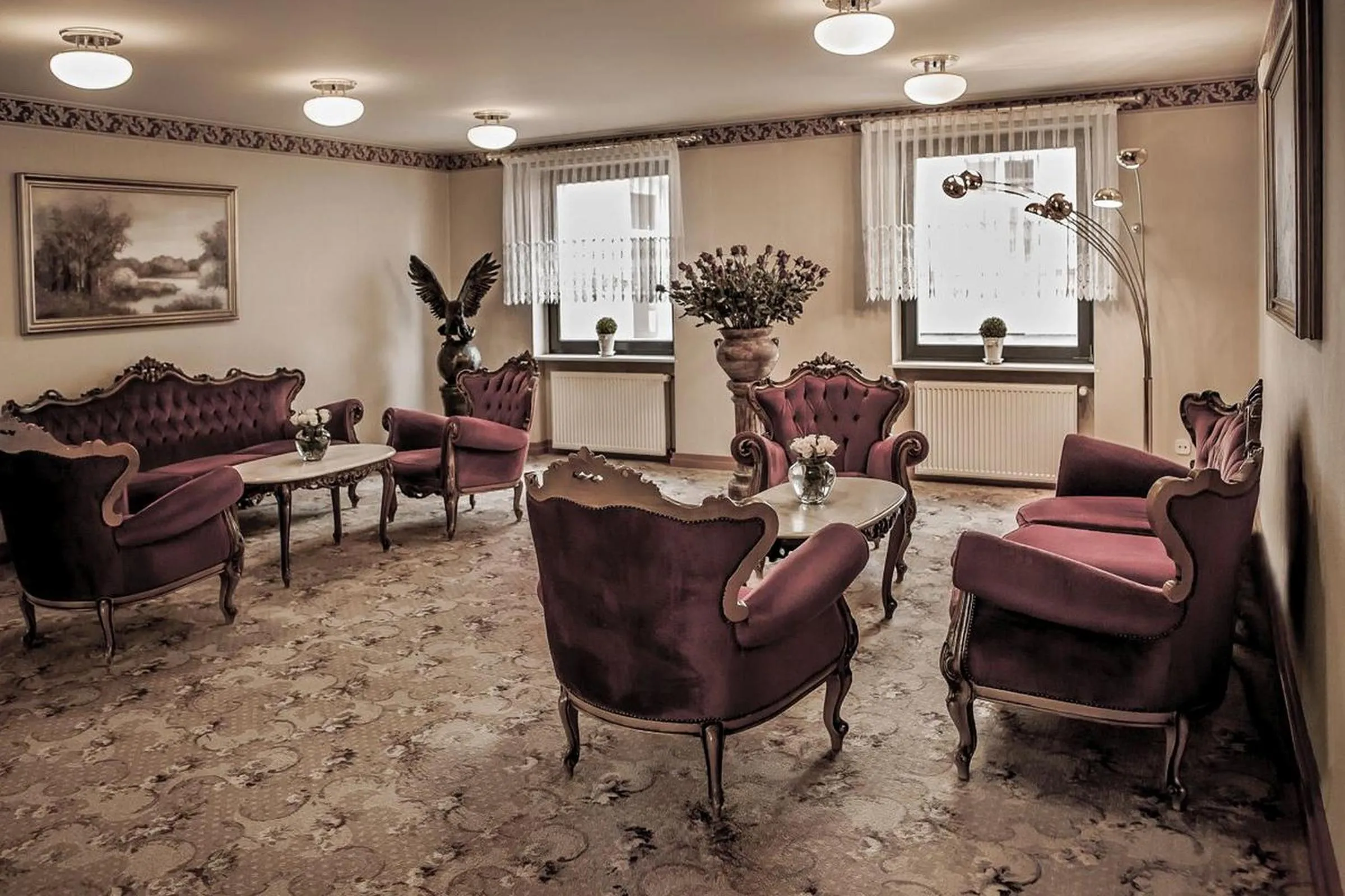 Communal lounge/ TV room in Palazzo Adler Swarzędz