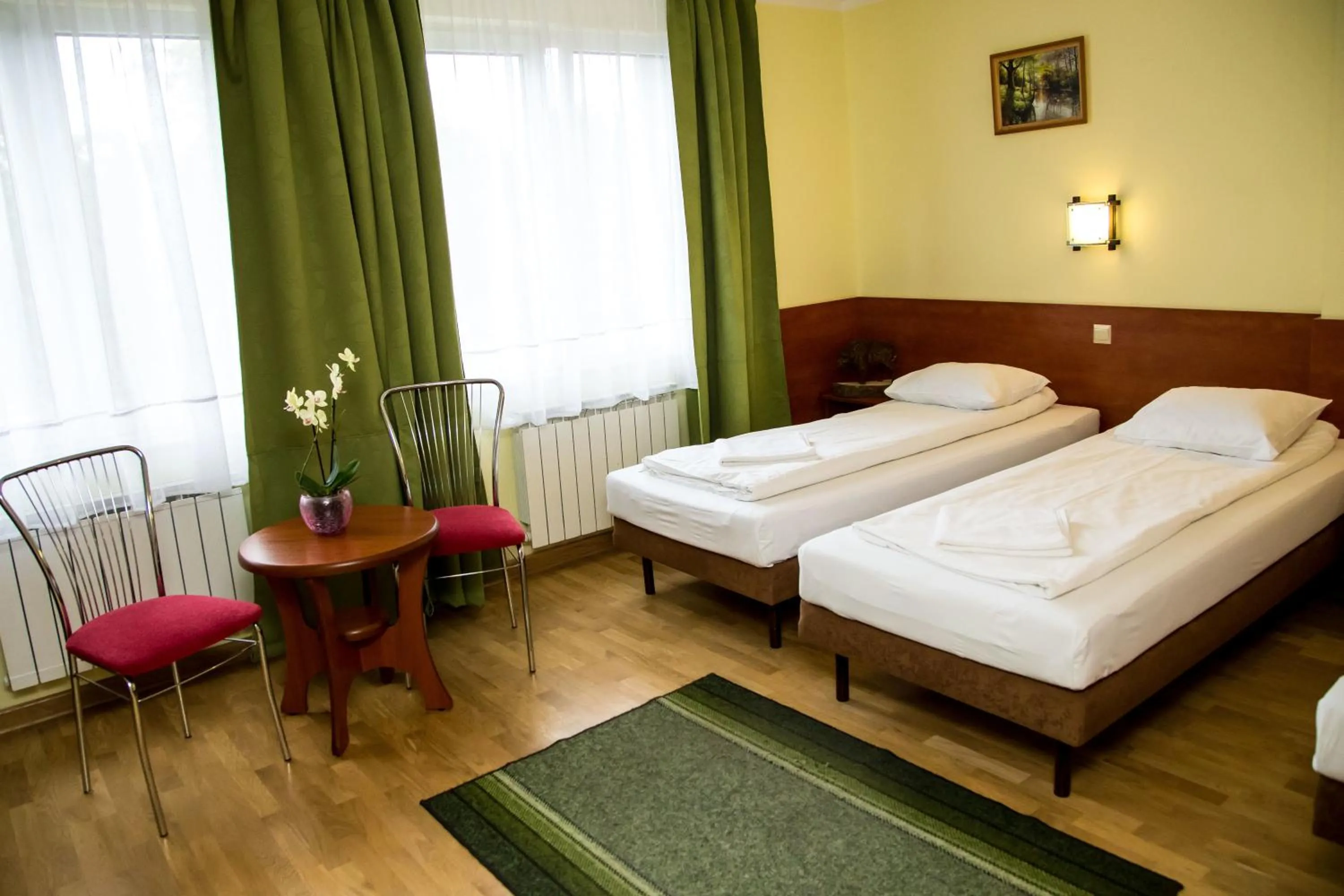 Bed in Zajazd Wrota Lasu