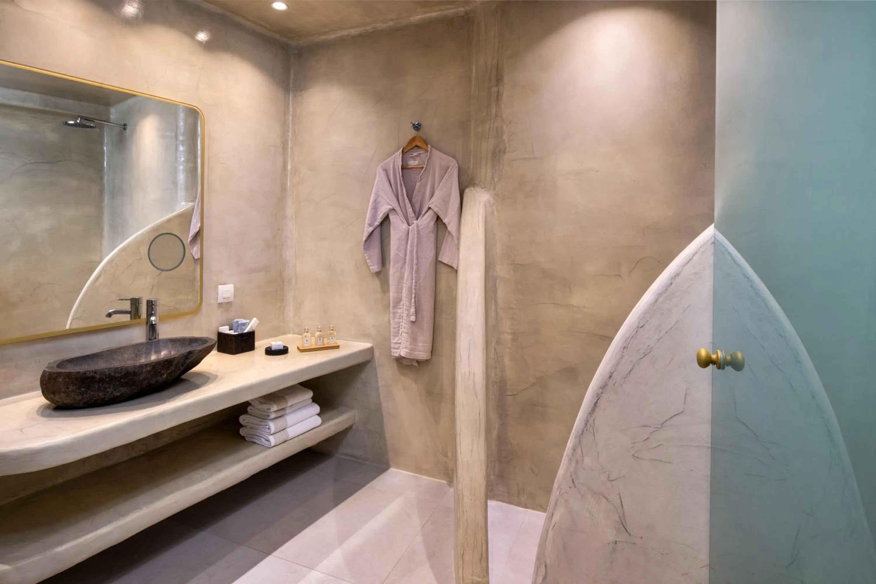 Bathroom in Athina Luxury Suites