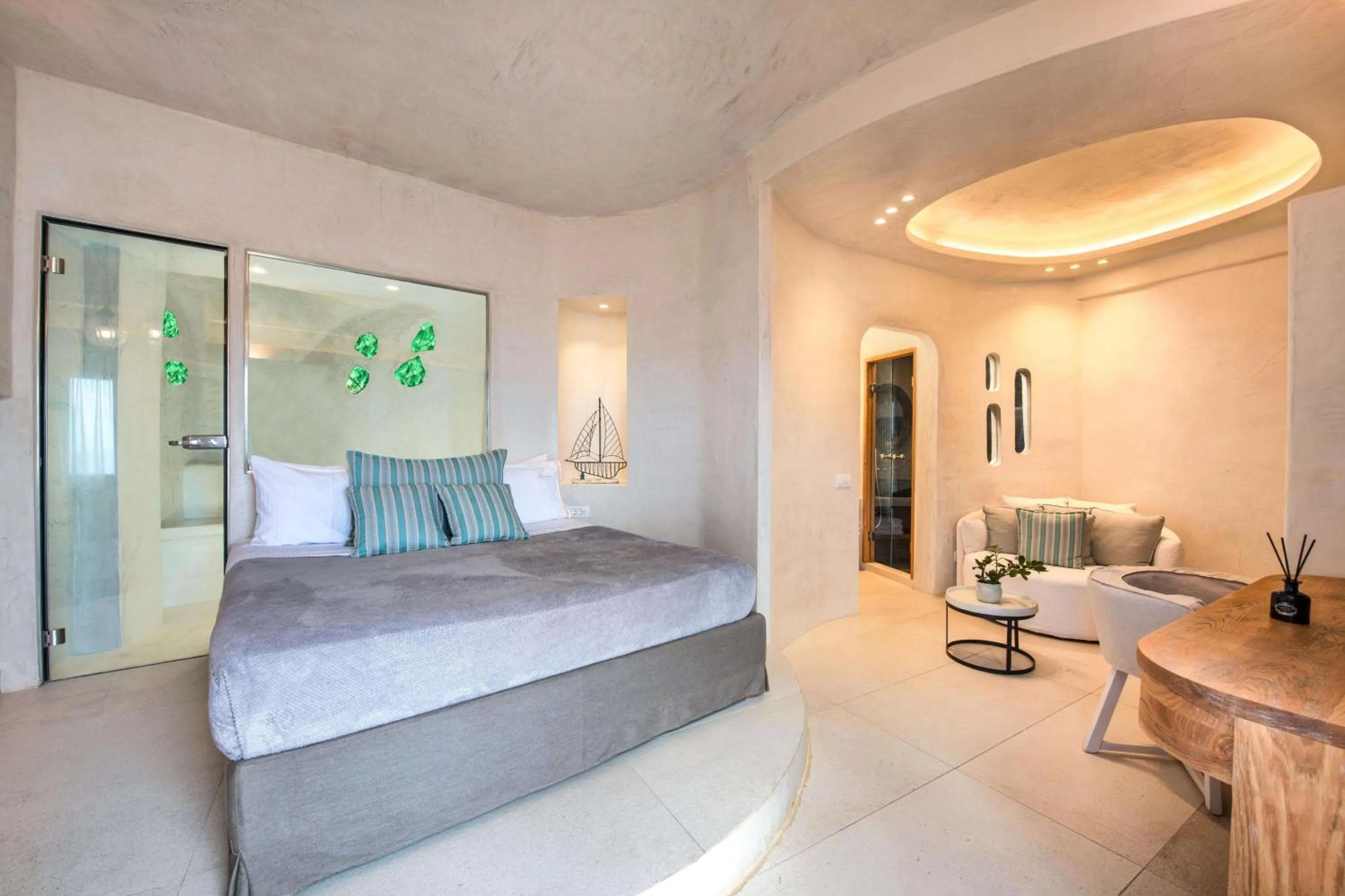 Bedroom, Bed in Athina Luxury Suites