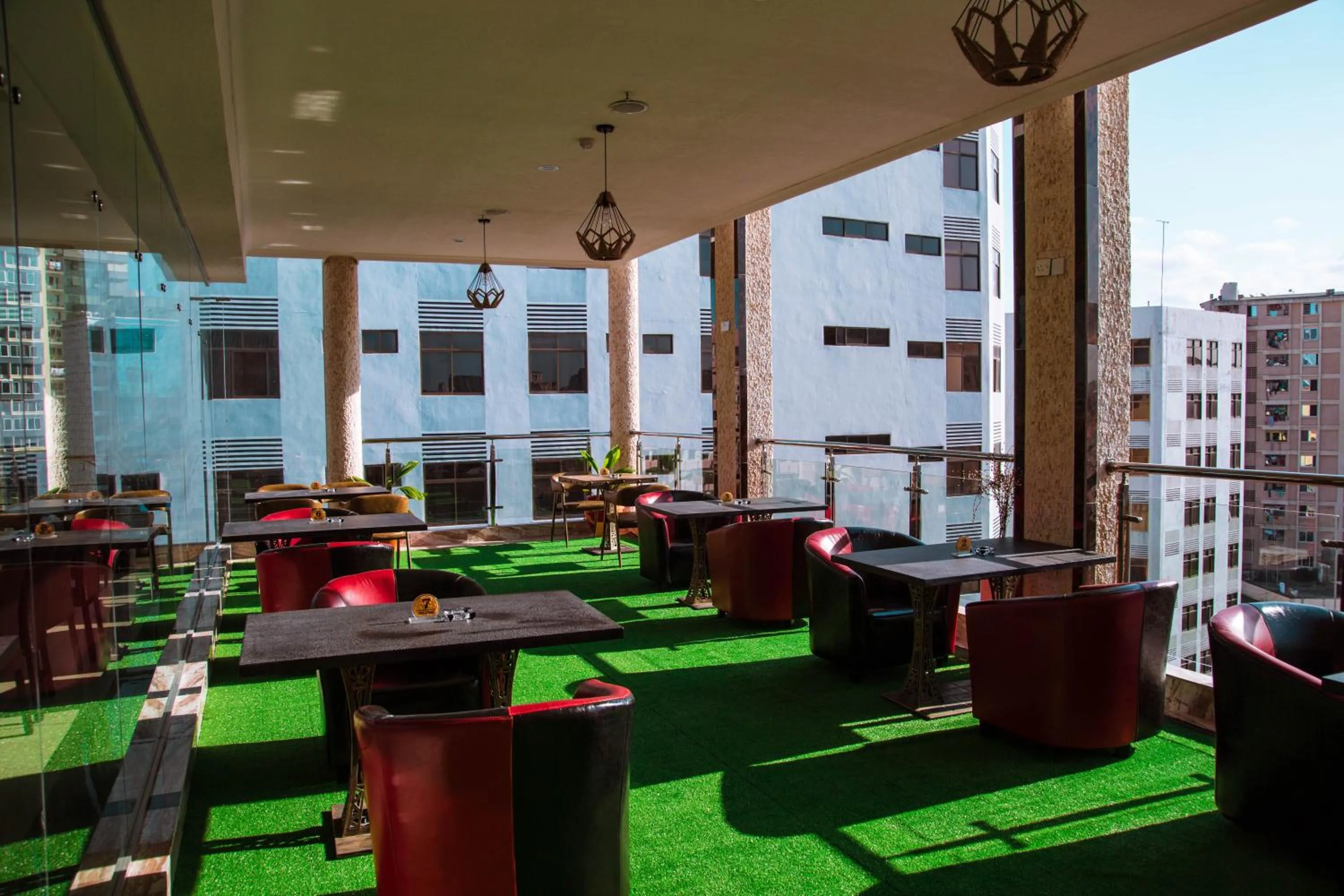 Balcony/Terrace in Tiffany Diamond Hotels LTD - Makunganya