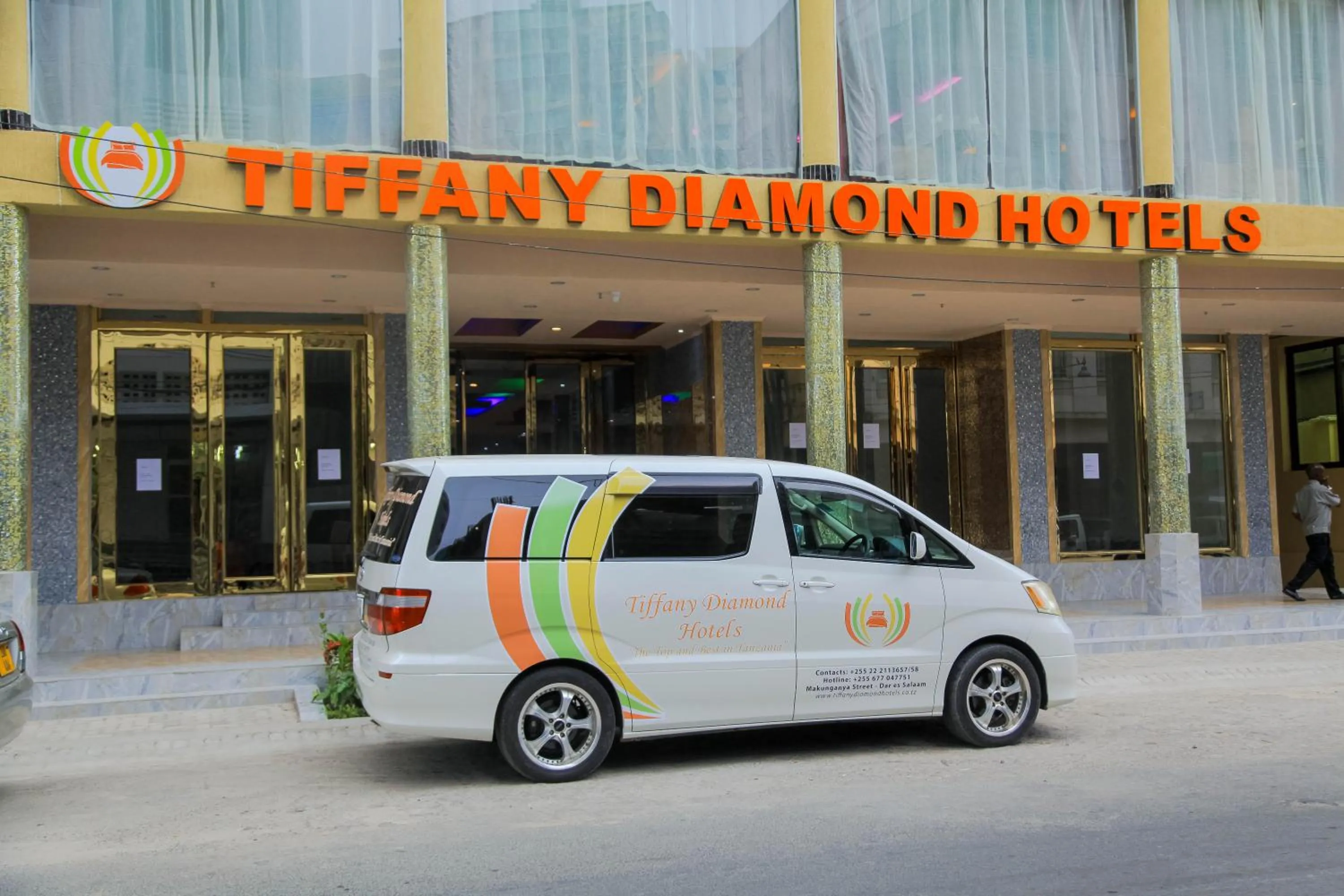 Facade/entrance in Tiffany Diamond Hotels LTD - Makunganya