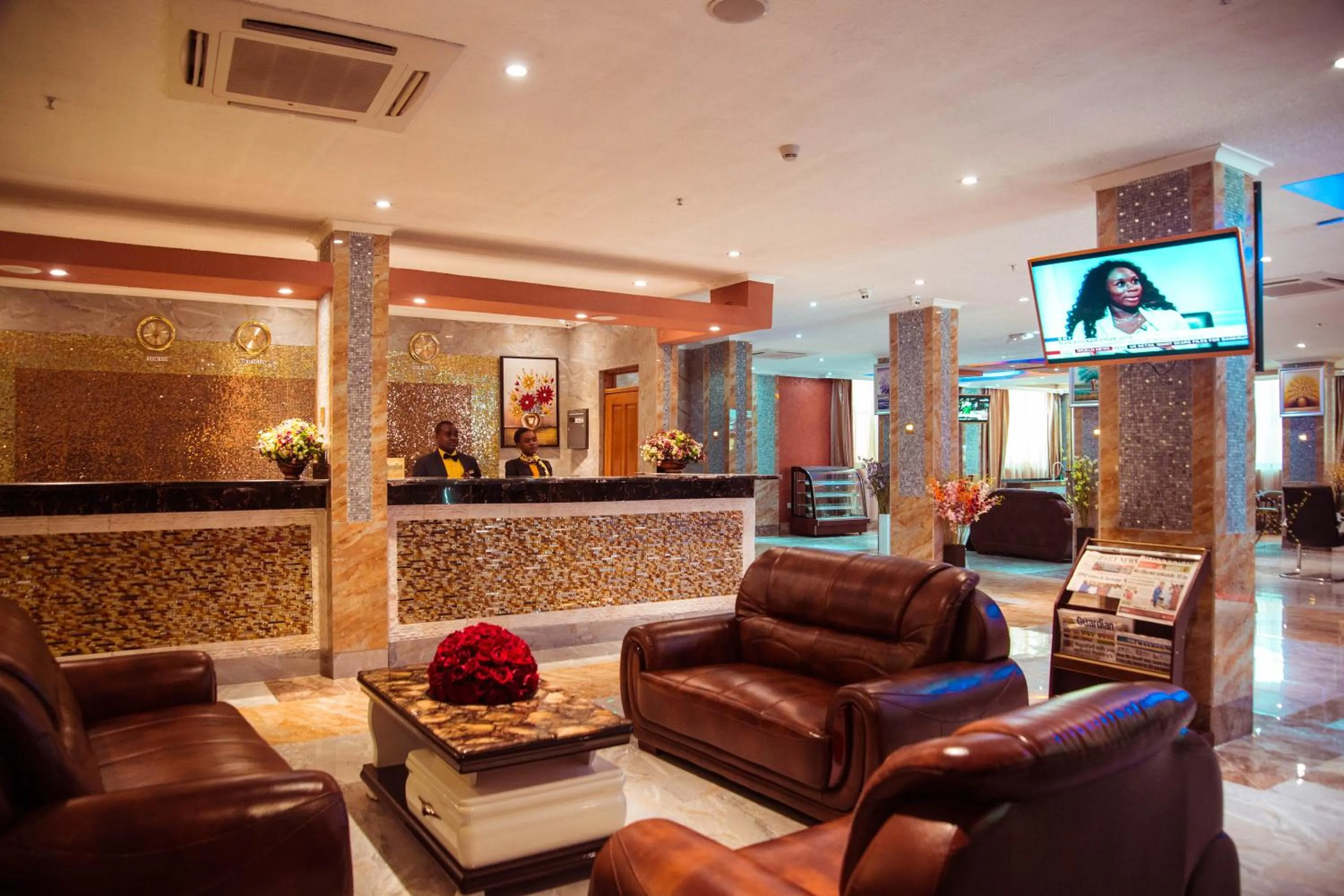 Lobby or reception in Tiffany Diamond Hotels LTD - Makunganya