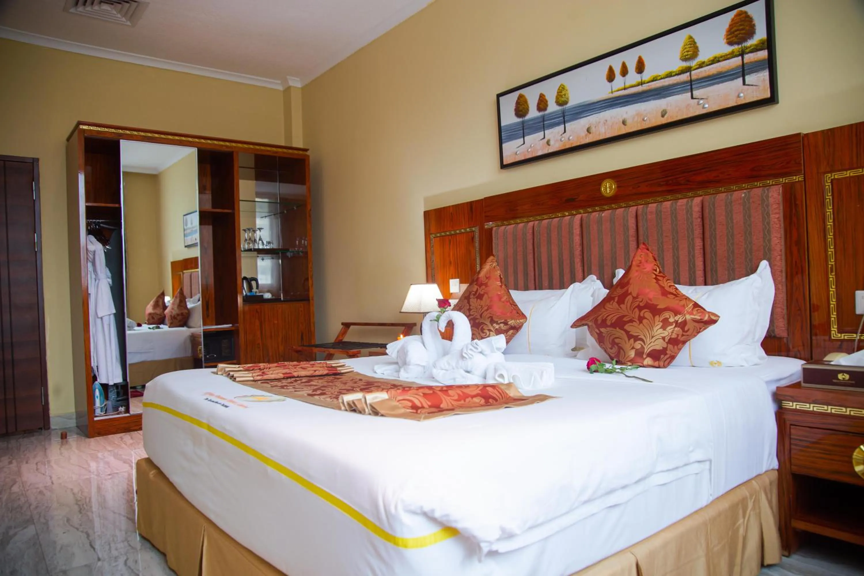 Bedroom, Bed in Tiffany Diamond Hotels LTD - Makunganya