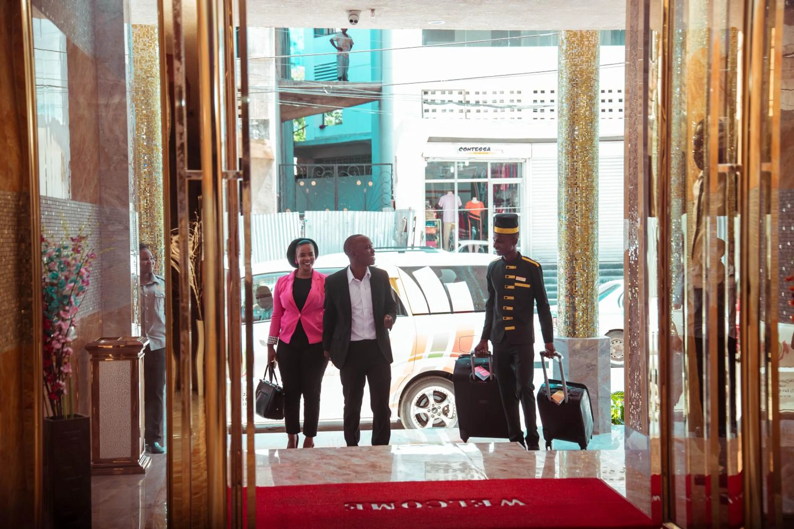 Lobby or reception in Tiffany Diamond Hotels LTD - Makunganya