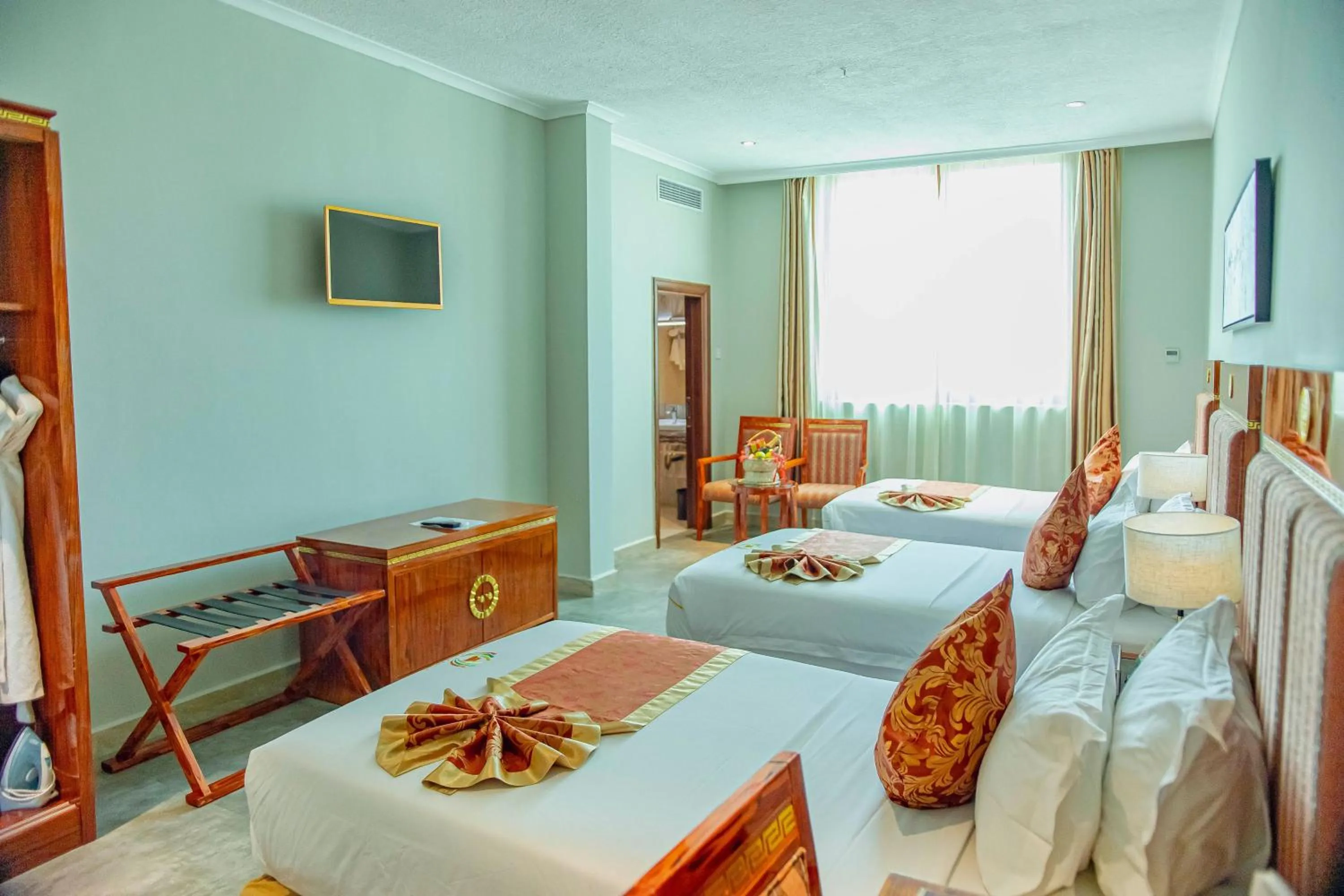 Bed in Tiffany Diamond Hotels LTD - Makunganya