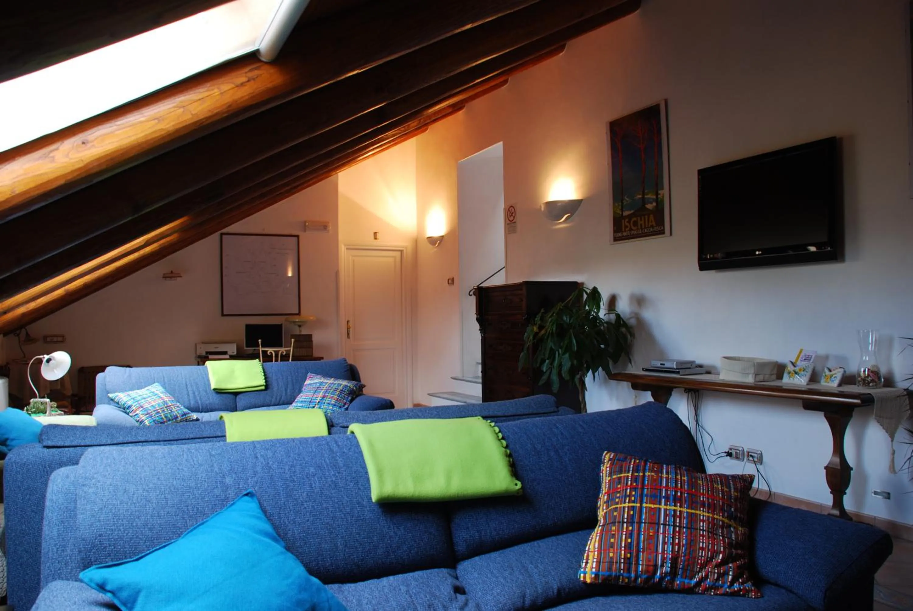 Living room in B&B Beata Solitudo